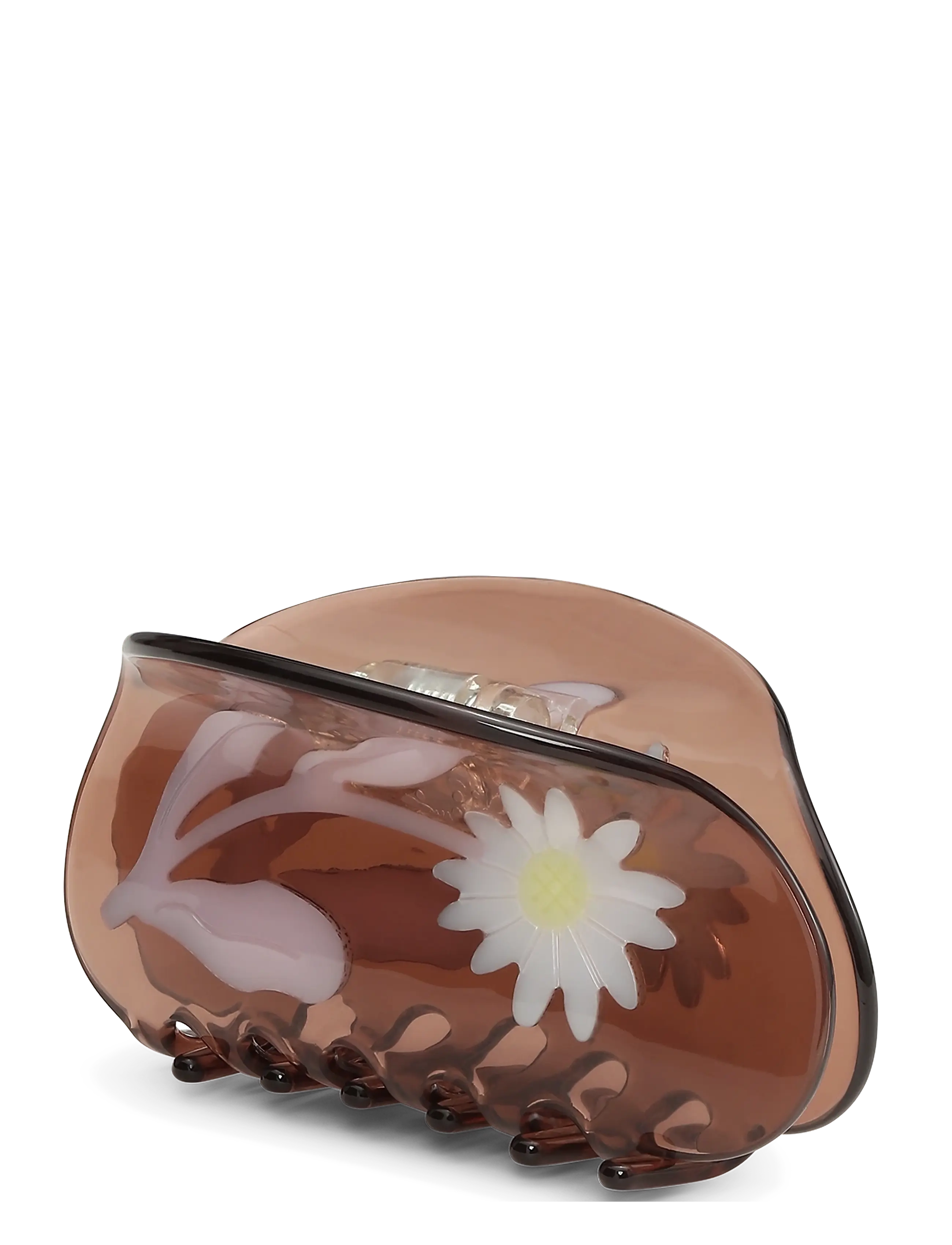 SUI AVA Annette Flower Big - Accessoires - CHOCOLATE EGG / brown