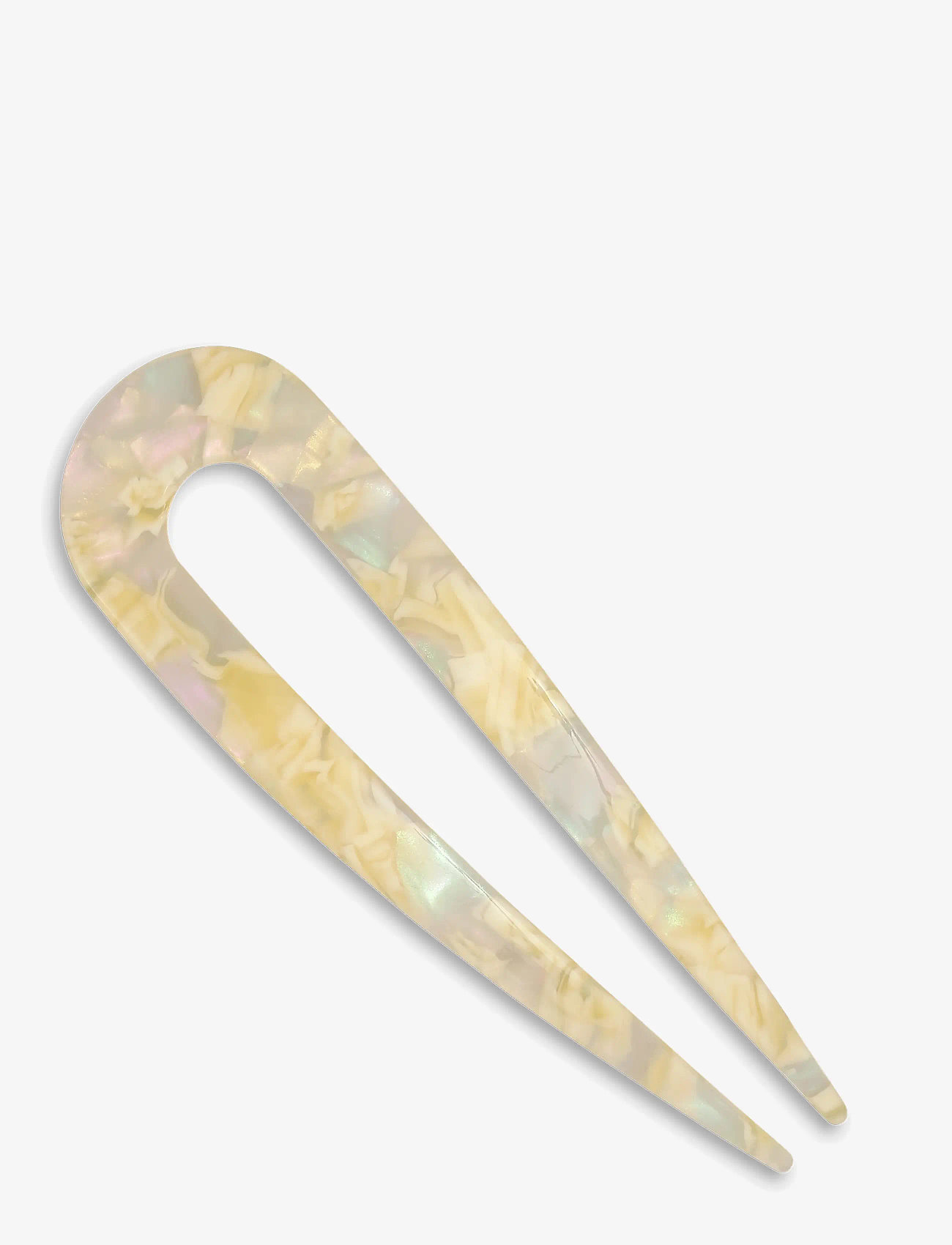 SUI AVA - French Twist Tulip Pin - juukseklambrid - pastel yellow - 1