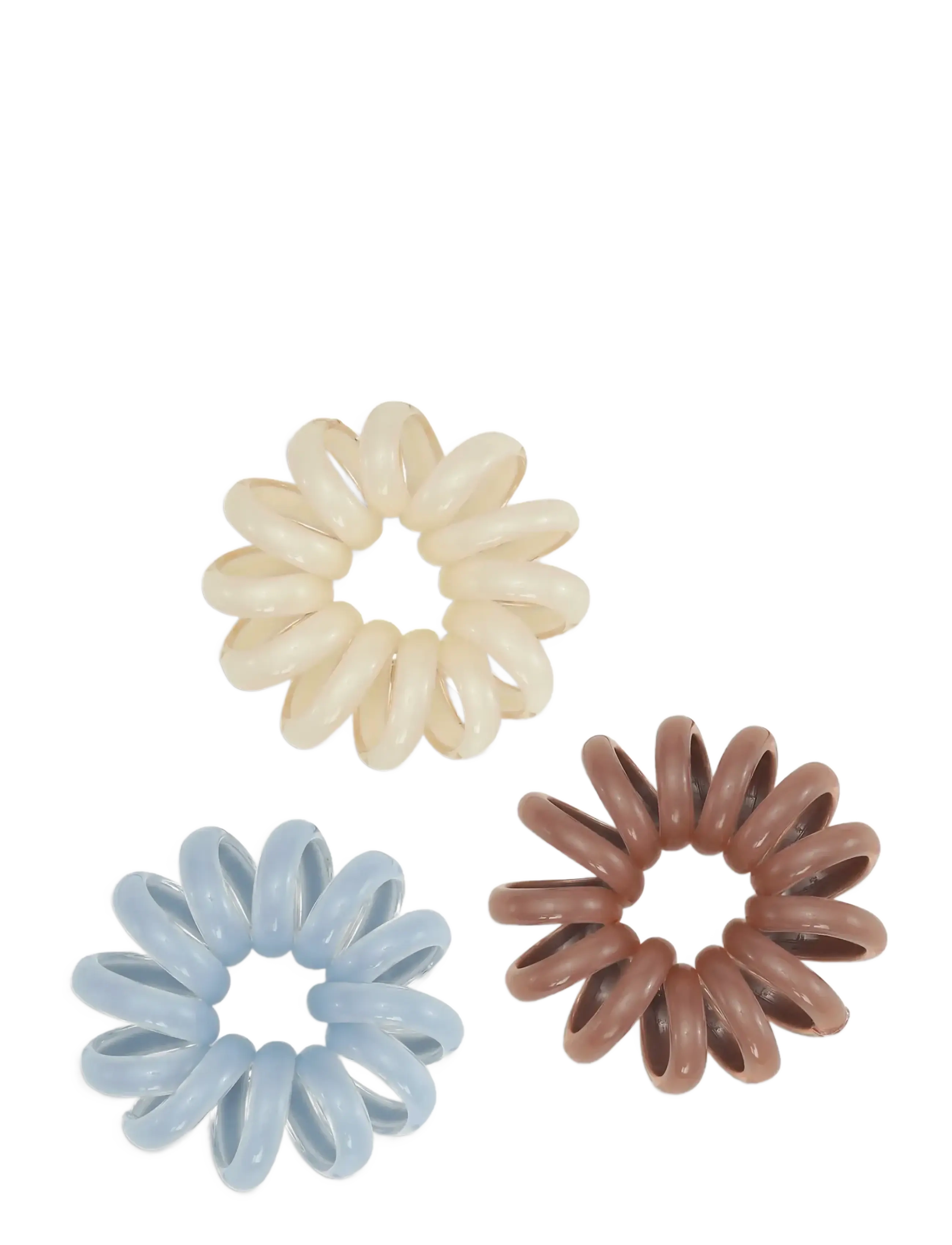SUI AVA Hair Scoop Elastic // 3 pcs - Accessoires - SOFT SERVED MIX / brown