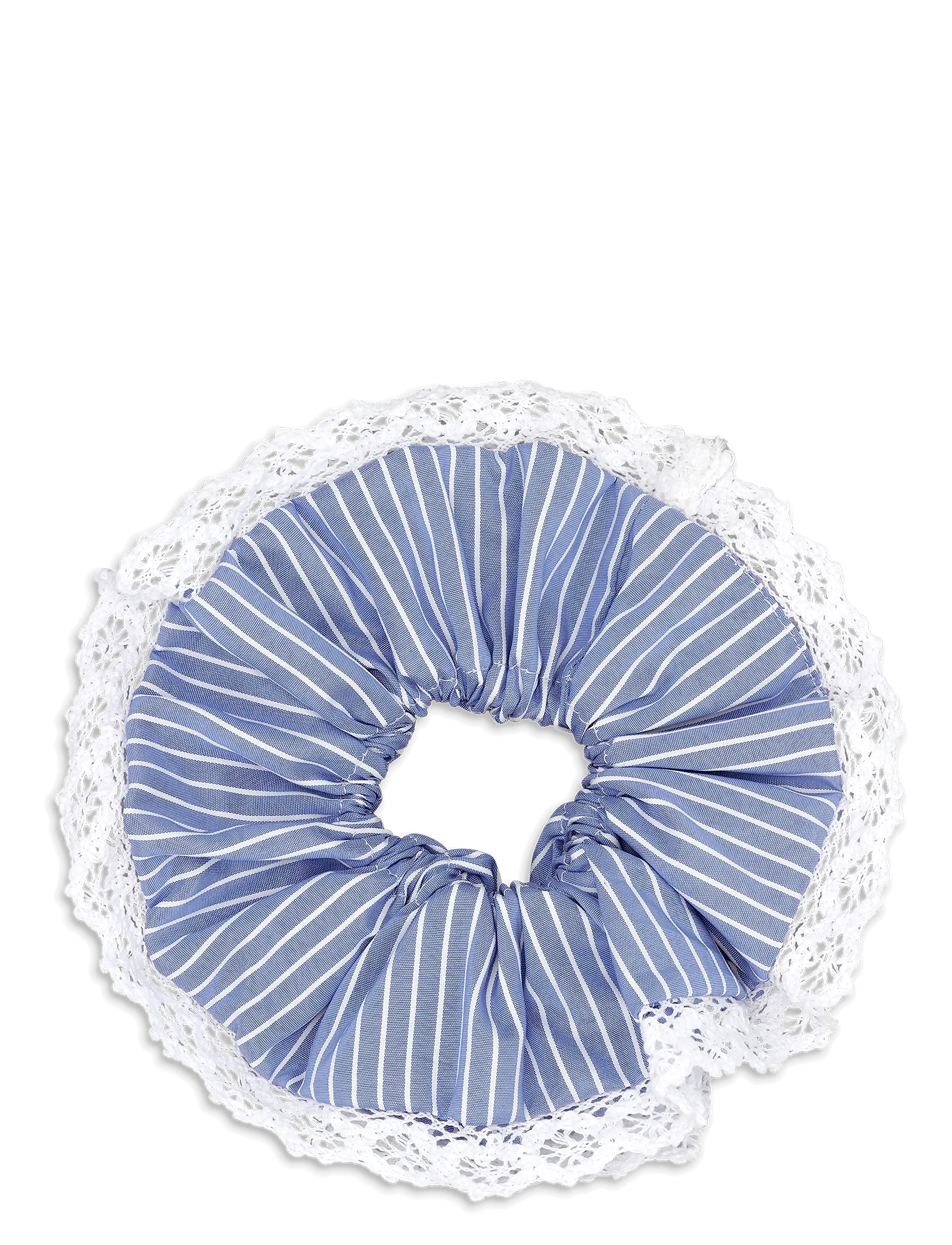 Blueberry Lace Scrunchie - BLUEBERRY