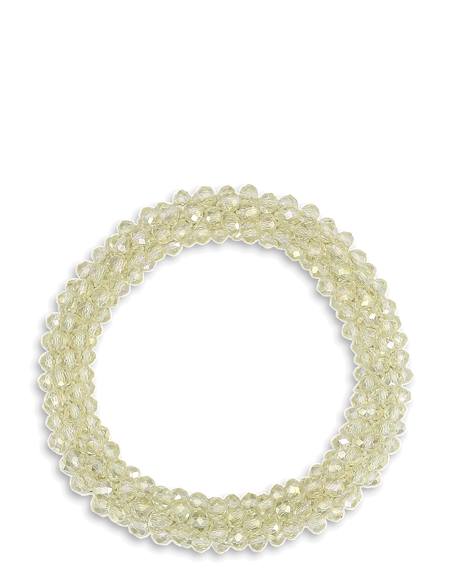 SUI AVA - Beaded Hair Elastic - haargummis & haarbänder - lemon sorbet - 1
