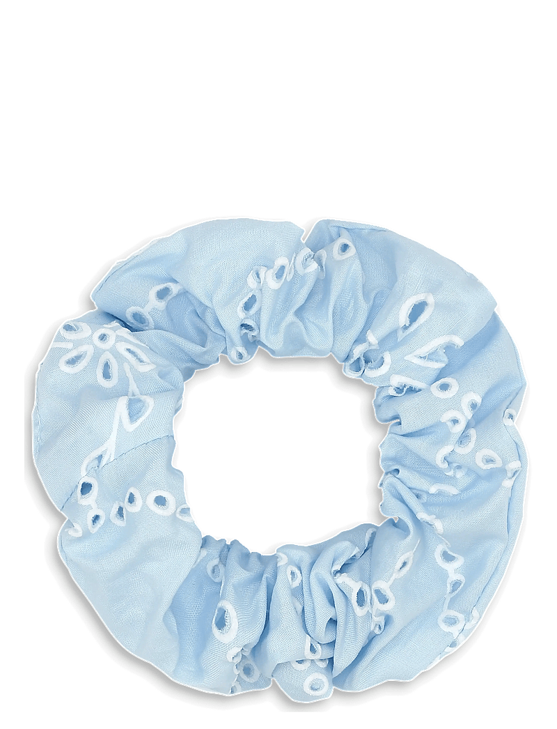 SUI AVA - Floral Broderie Scrunchie - hårsnoddar - bubblegum - 0