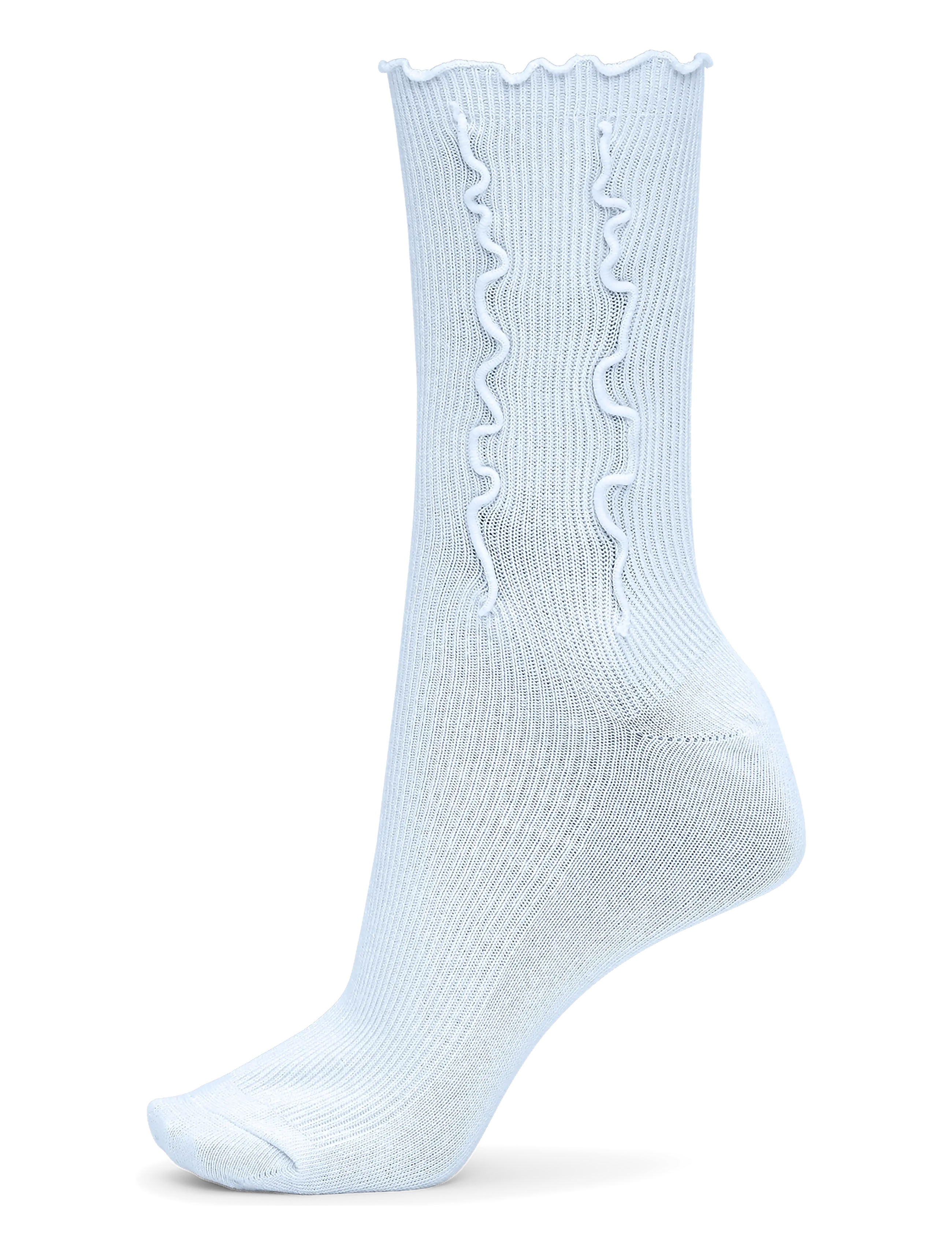 SUI AVA - Ruffle Pastel Socks - normale socken - pastel blue - 2