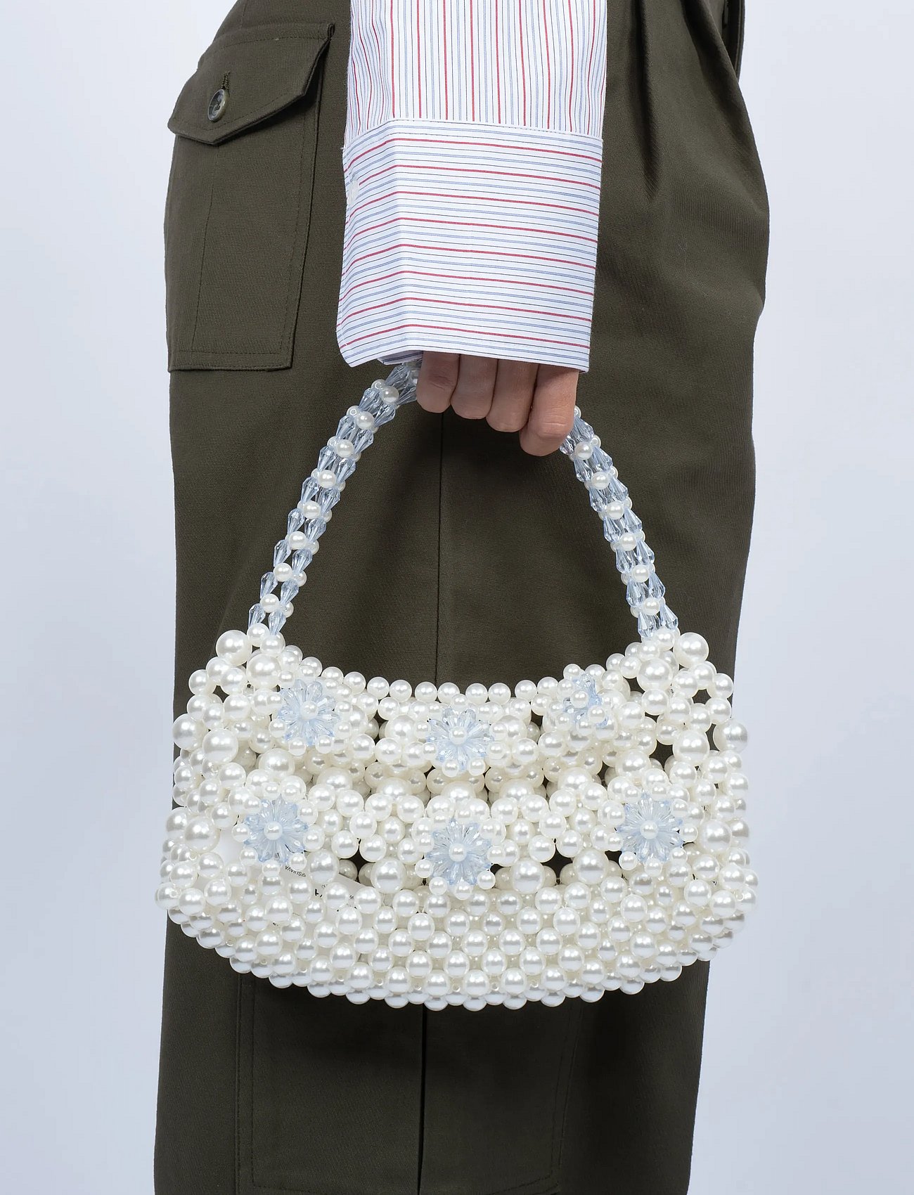 Pearly Pop Bag - WHITE