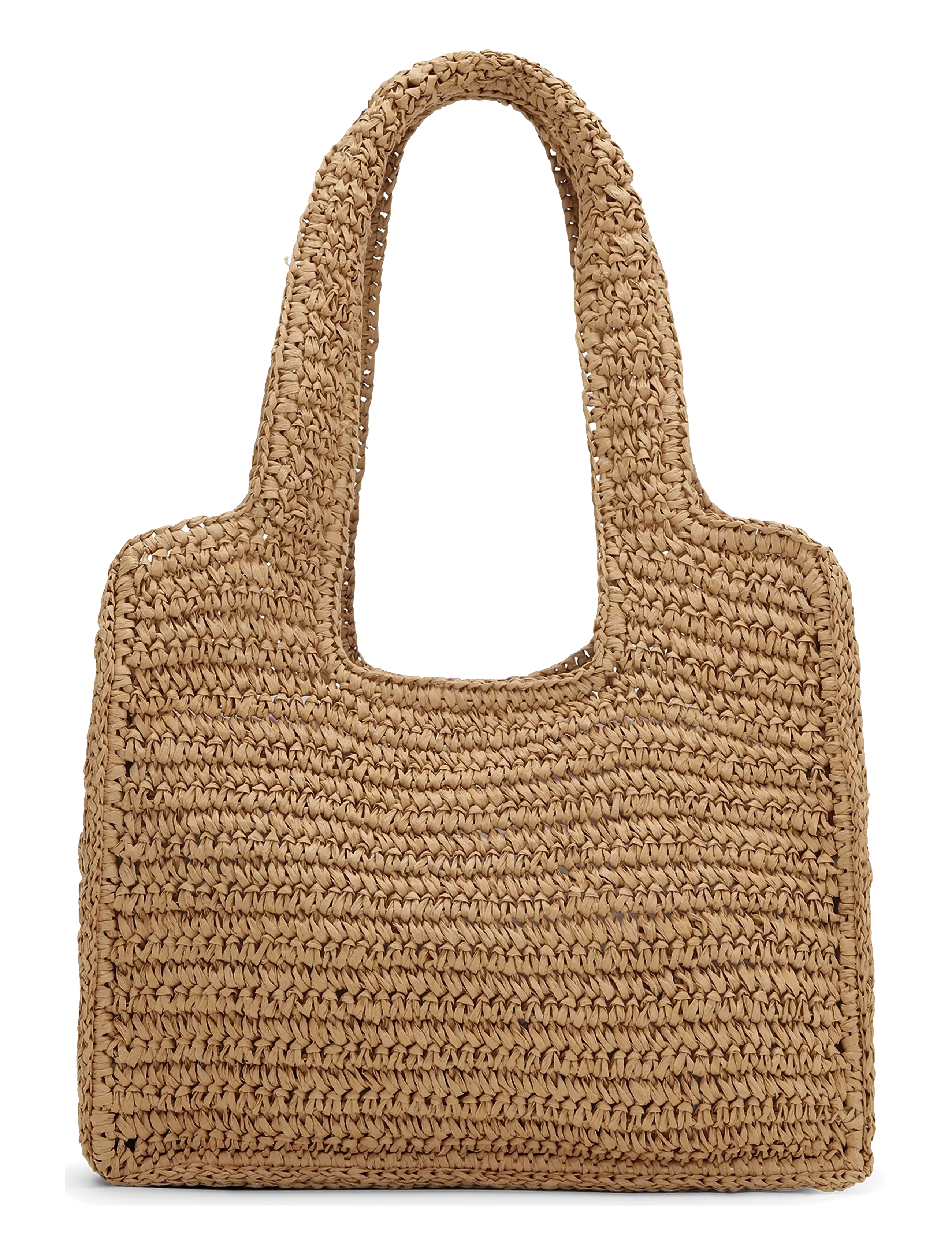 SUI AVA Waffle Cloud Bag - Tasker - SALTED CARAMEL / brown