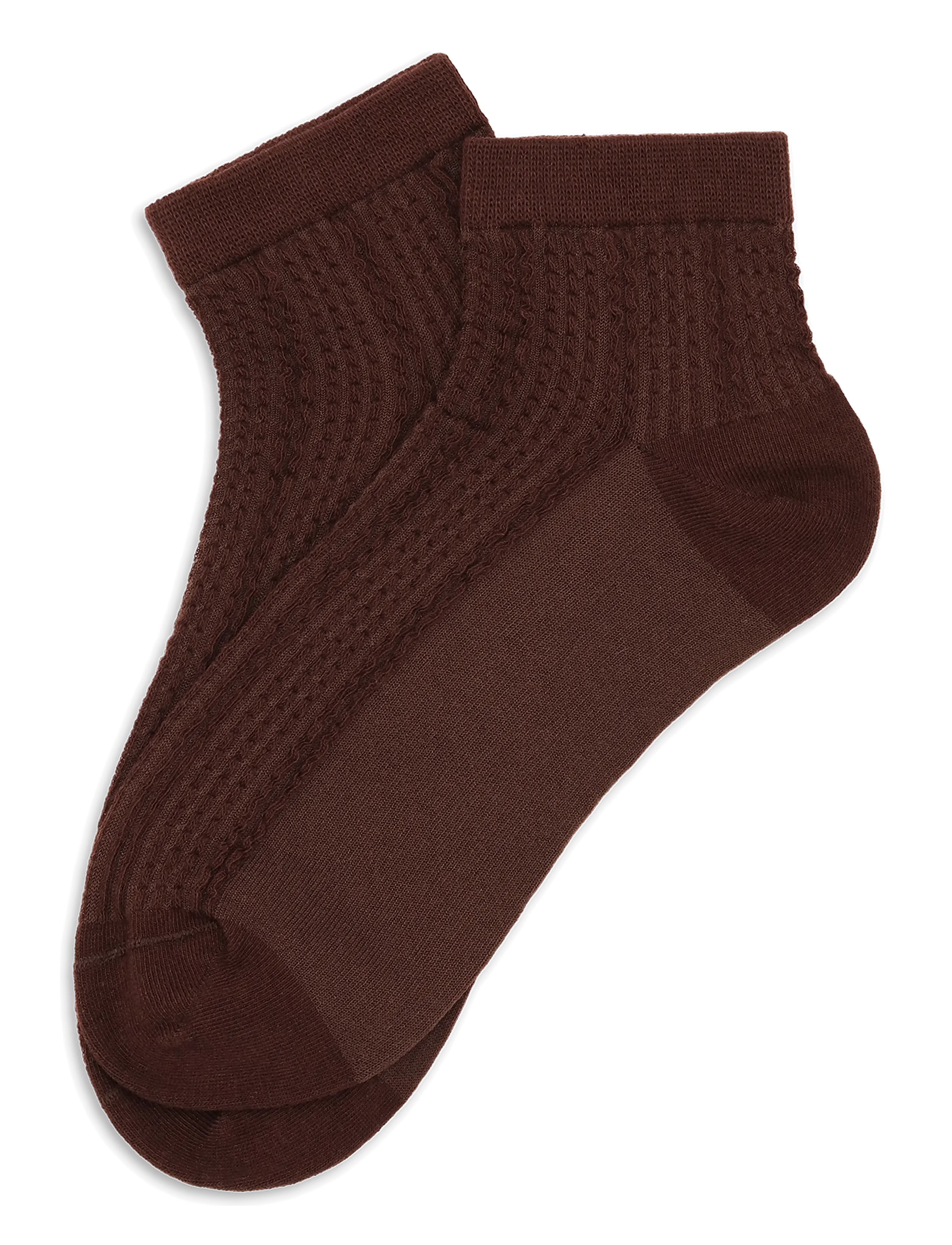 SUI AVA Sofie Ankle Socks - SUI AVA - DARK BROWN / brown