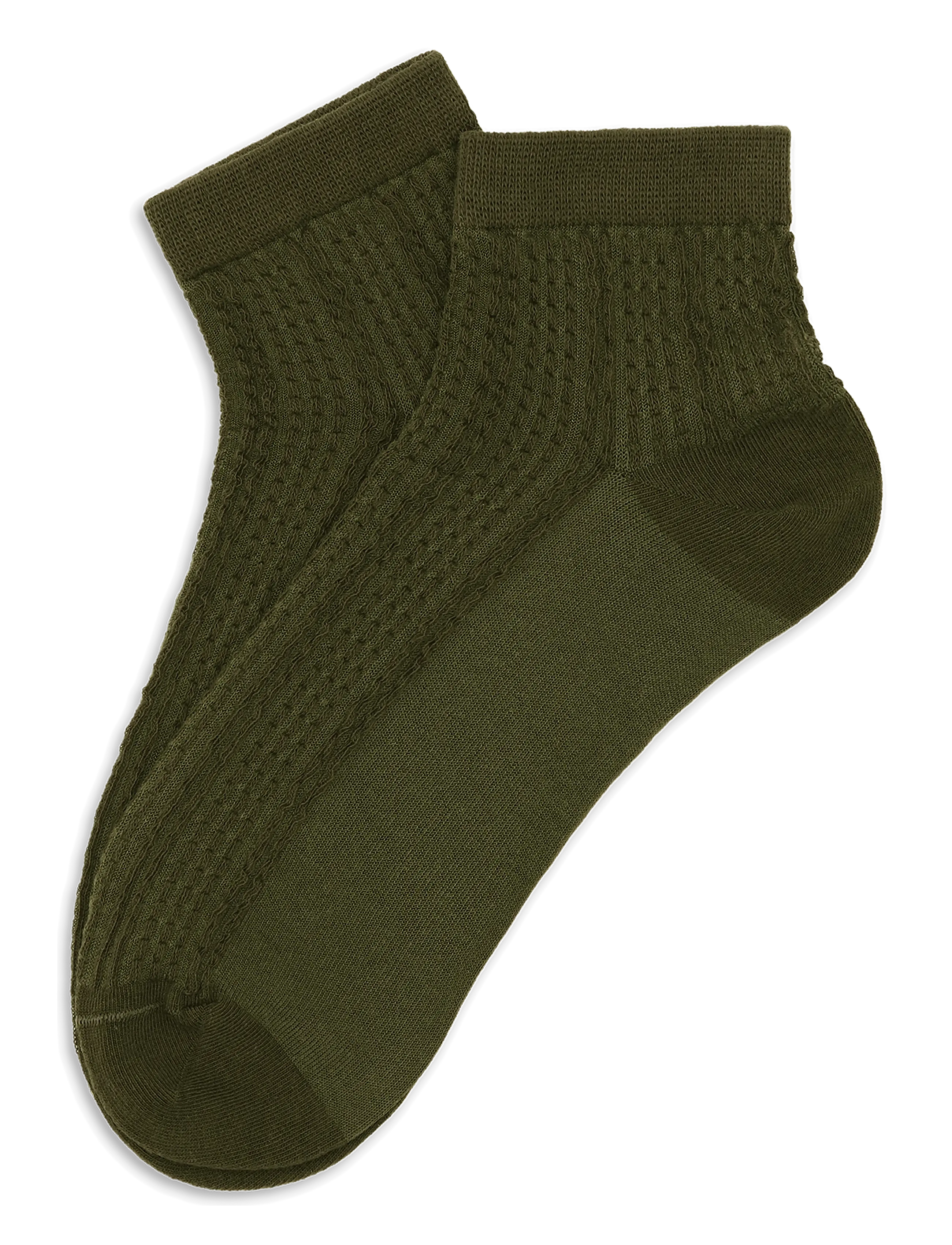 SUI AVA Sofie Ankle Socks - SUI AVA - ARMY GREEN / khaki/green