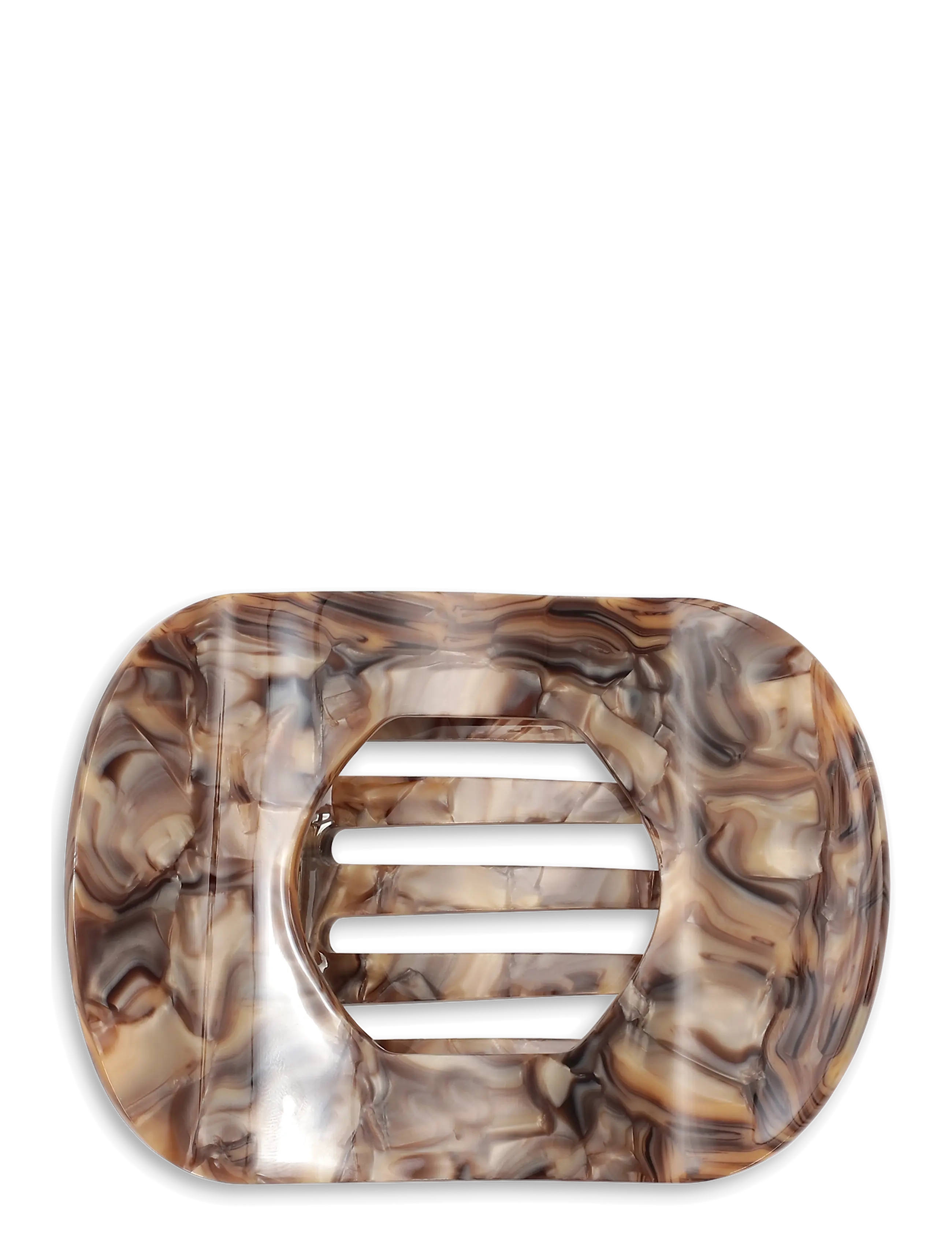 SUI AVA Ashley Clip - Juukseklambrid - BROWN / brown