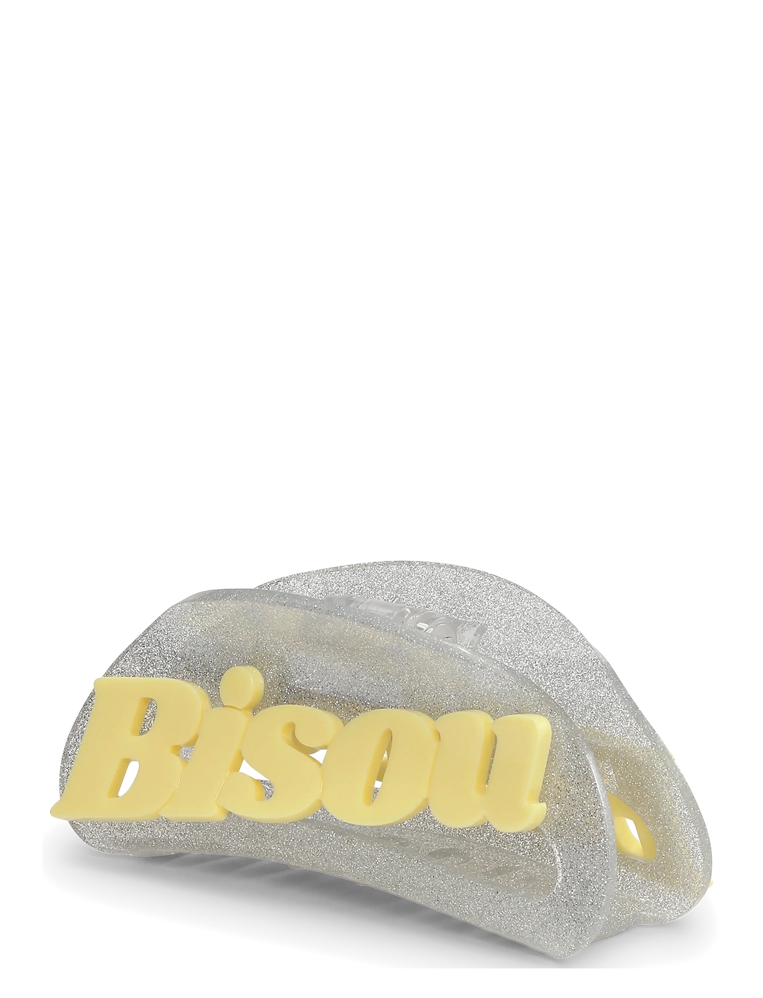 SUI AVA Theresa Bisou Big - Juuste aksessuaarid - BISOU/SILVER GLITTER / yellow