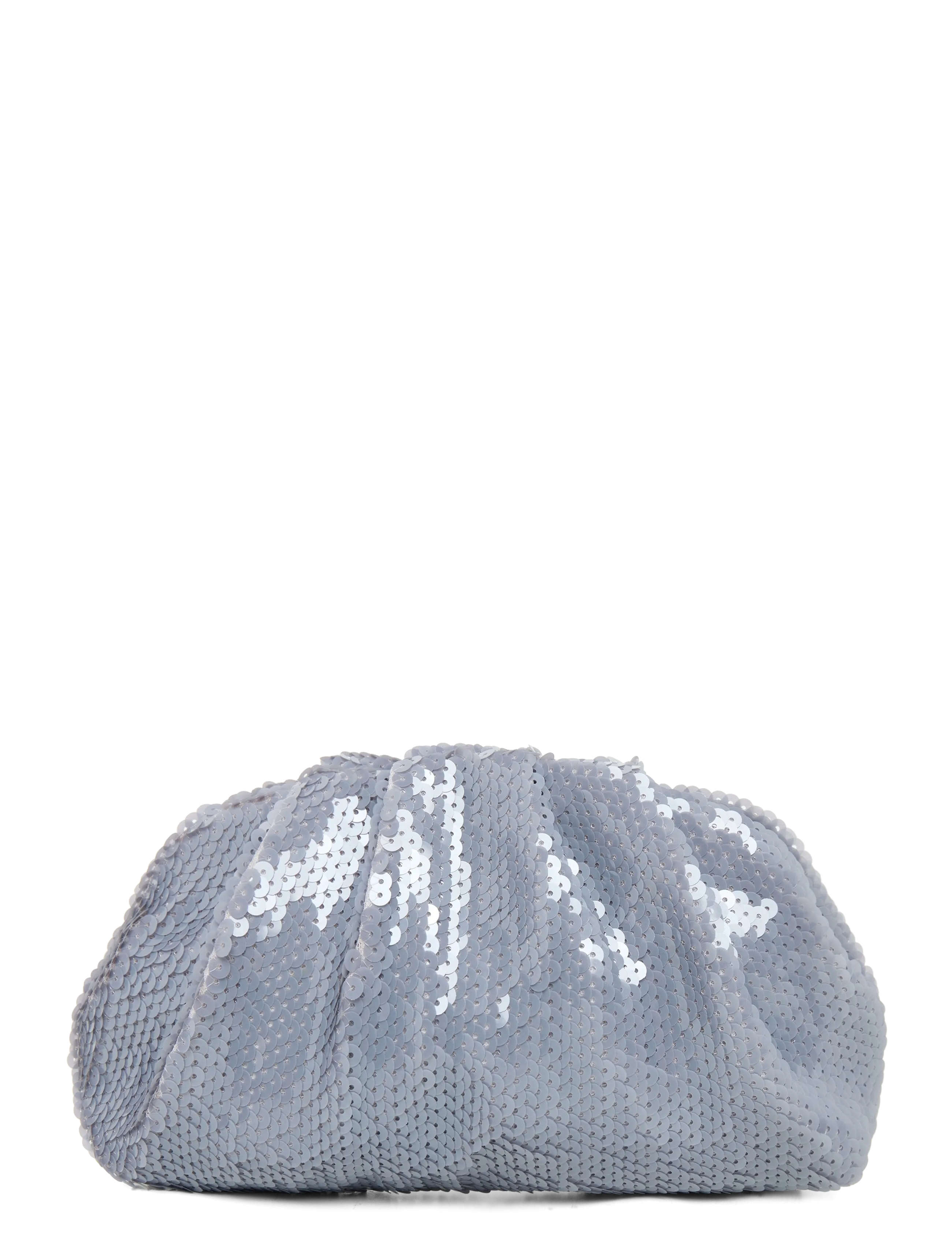 SUI AVA - Sequin Clutch Bag - grey - 1