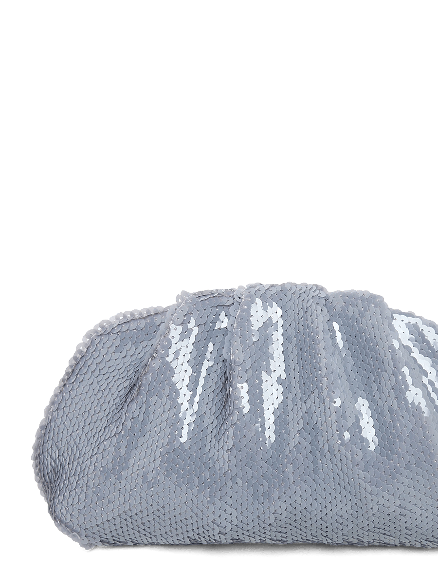 SUI AVA - Sequin Clutch Bag - erityistilaisuudet - grey - 2