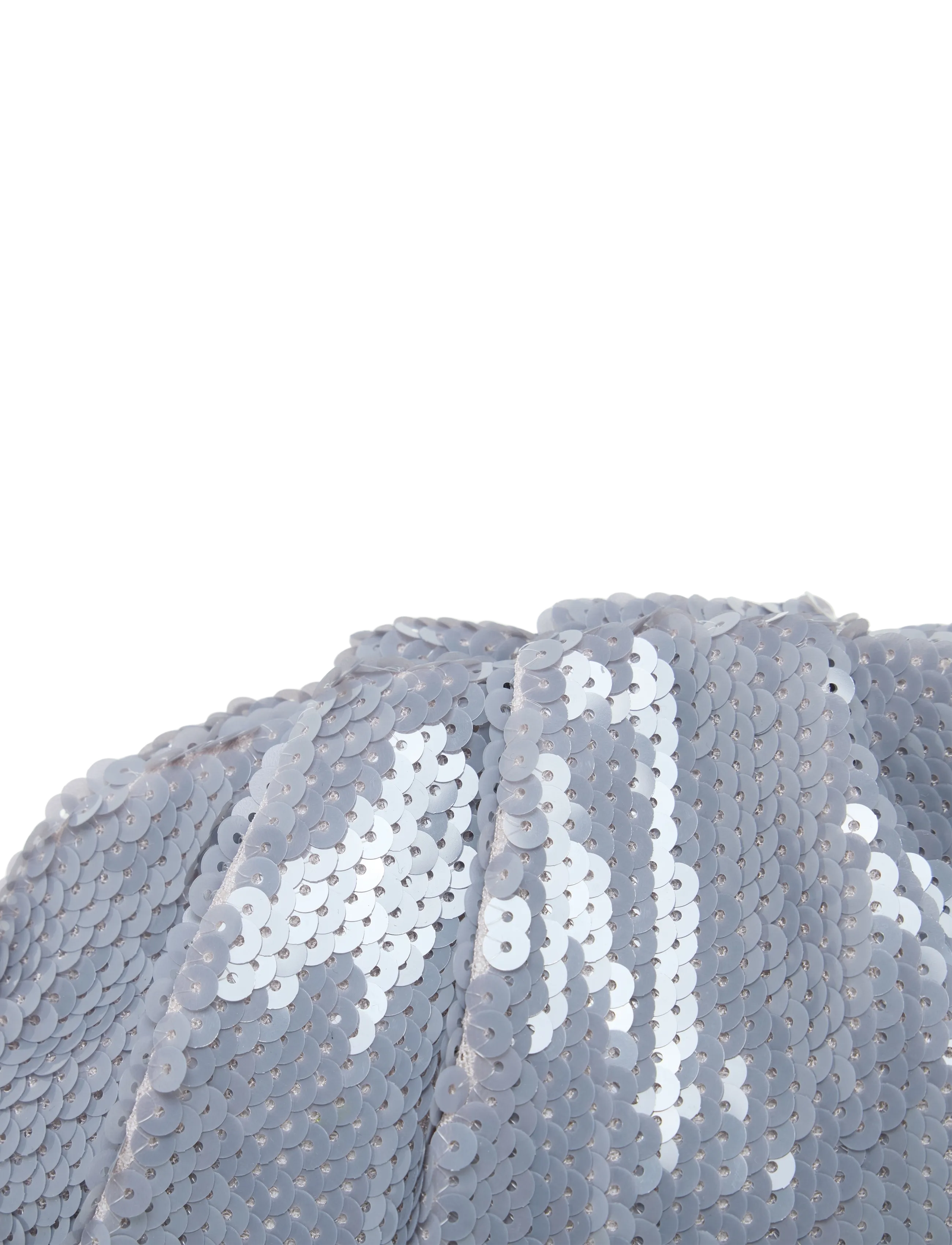 SUI AVA - Sequin Clutch Bag - grey - 3