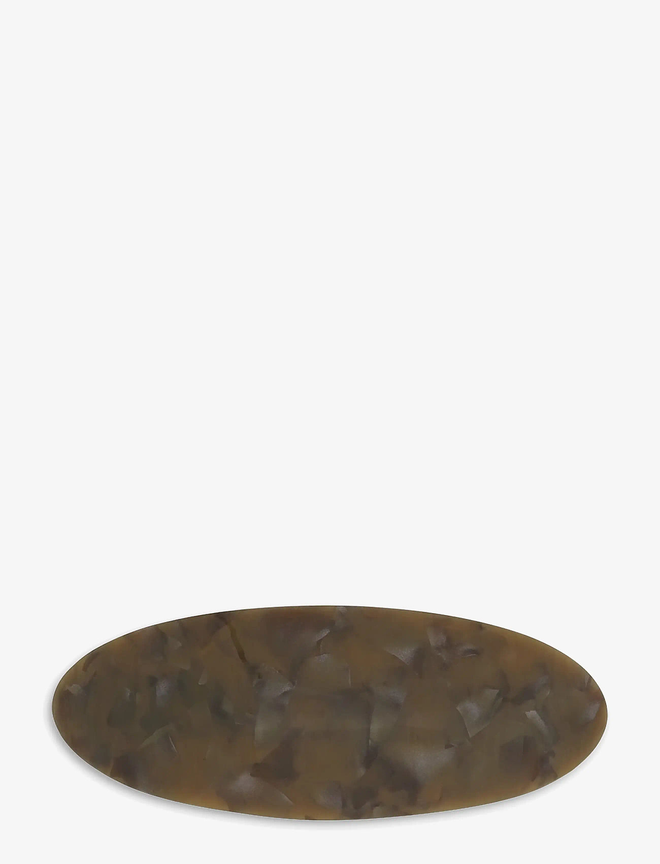SUI AVA - Oval Chérie Clip - hårspænde - brown - 0