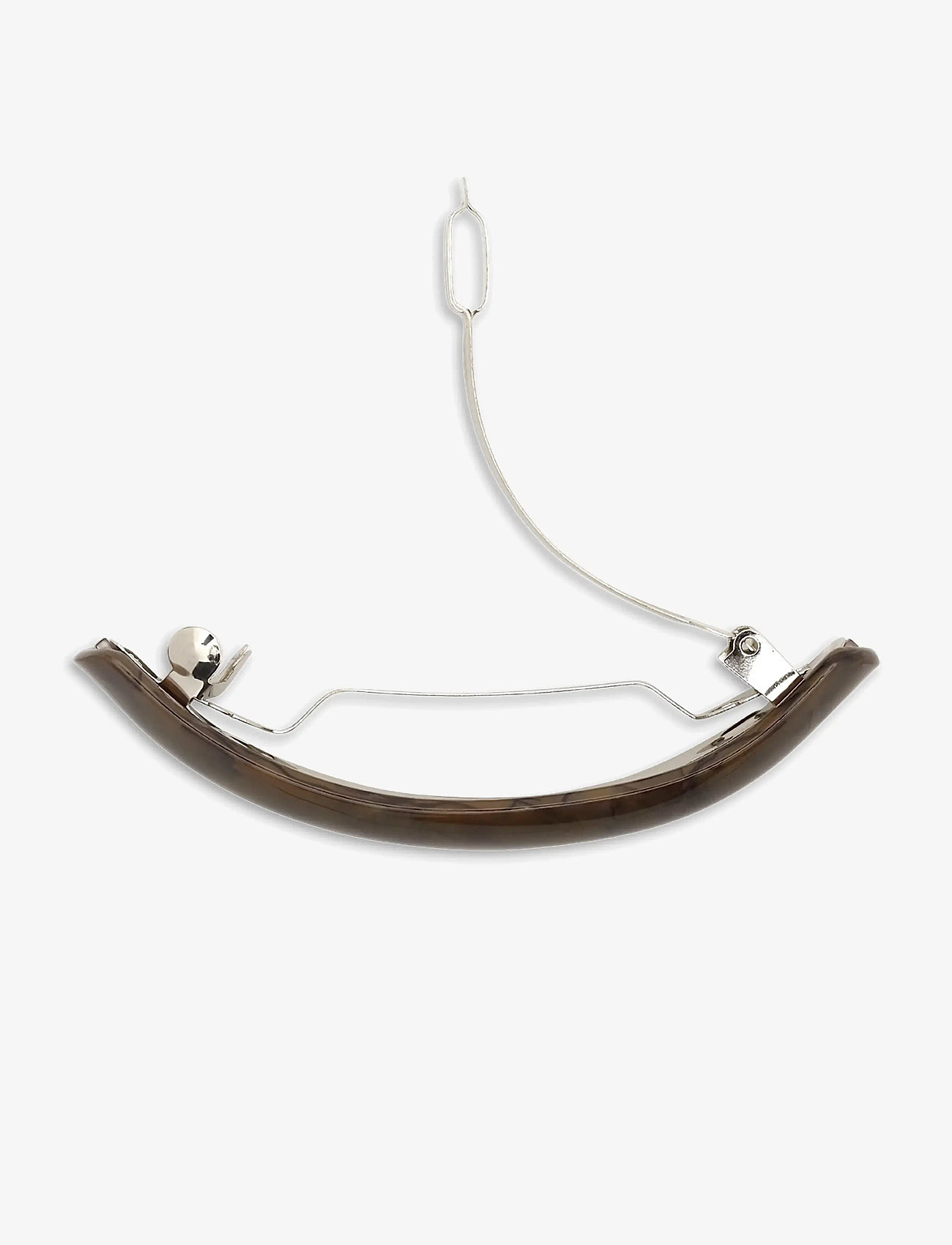 SUI AVA - Curved Chérie Clip - hårspænde - brown - 1