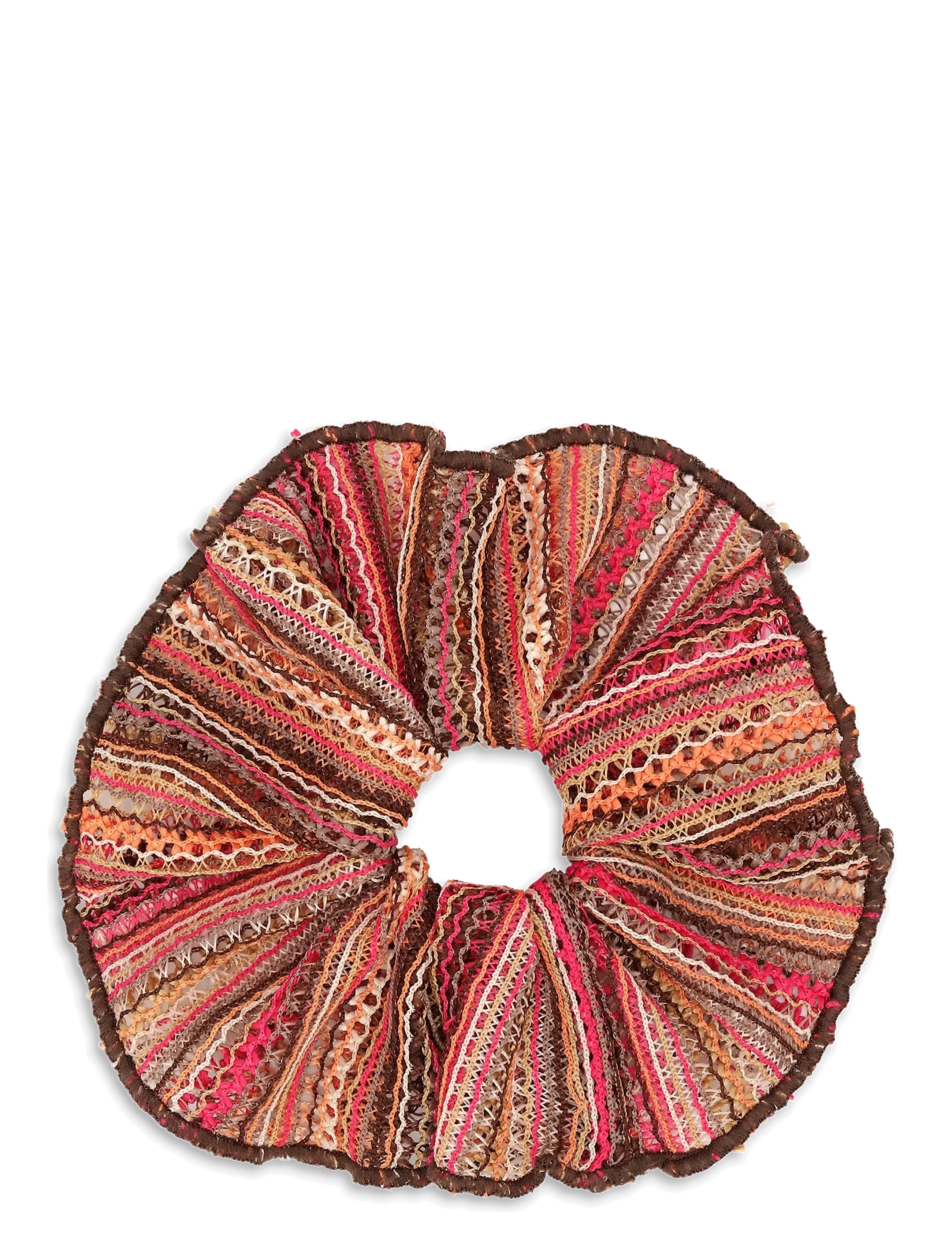 SUI AVA Saint Tropez Scrunchie, One Size, Brown, Hårtilbehør > Scrunchies, Dame