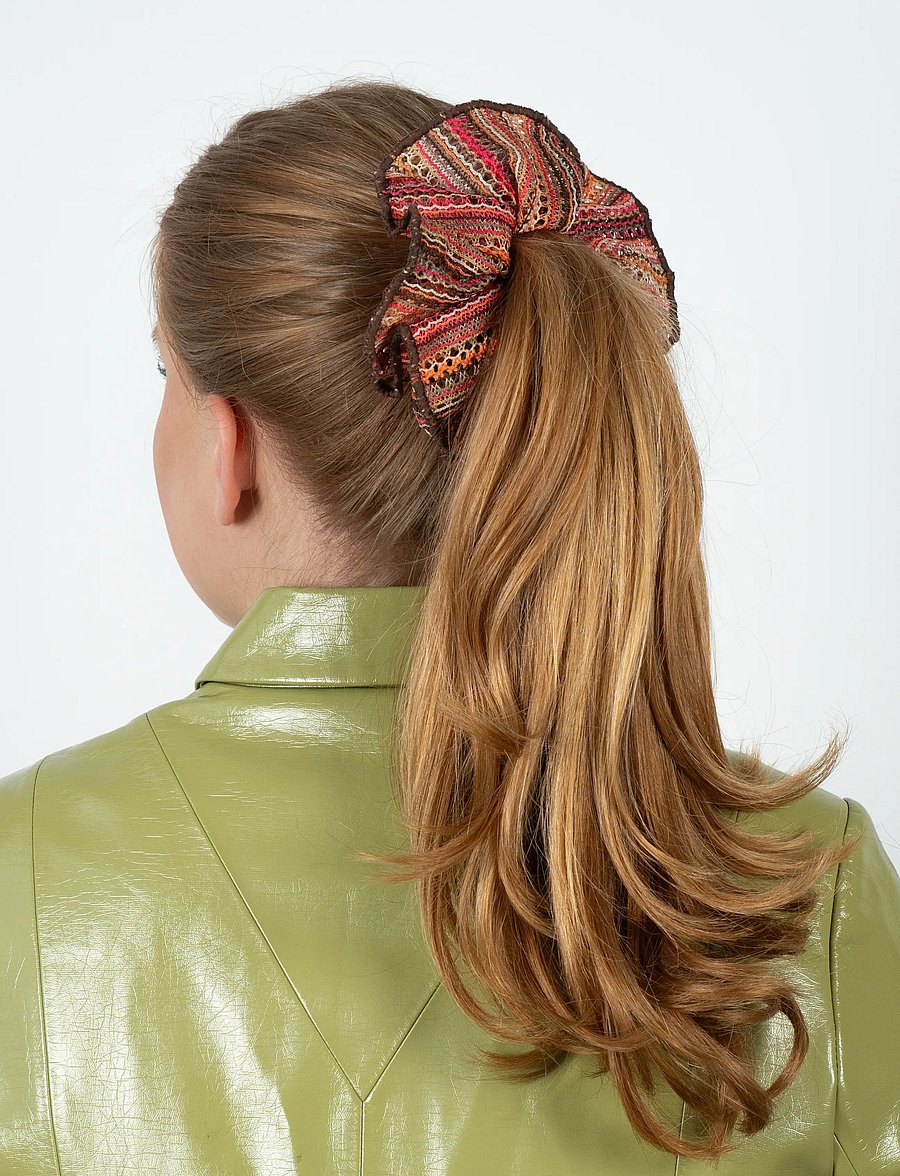 SUI AVA - Saint Tropez Scrunchie - hårbånd og hårsnore - brown - 0