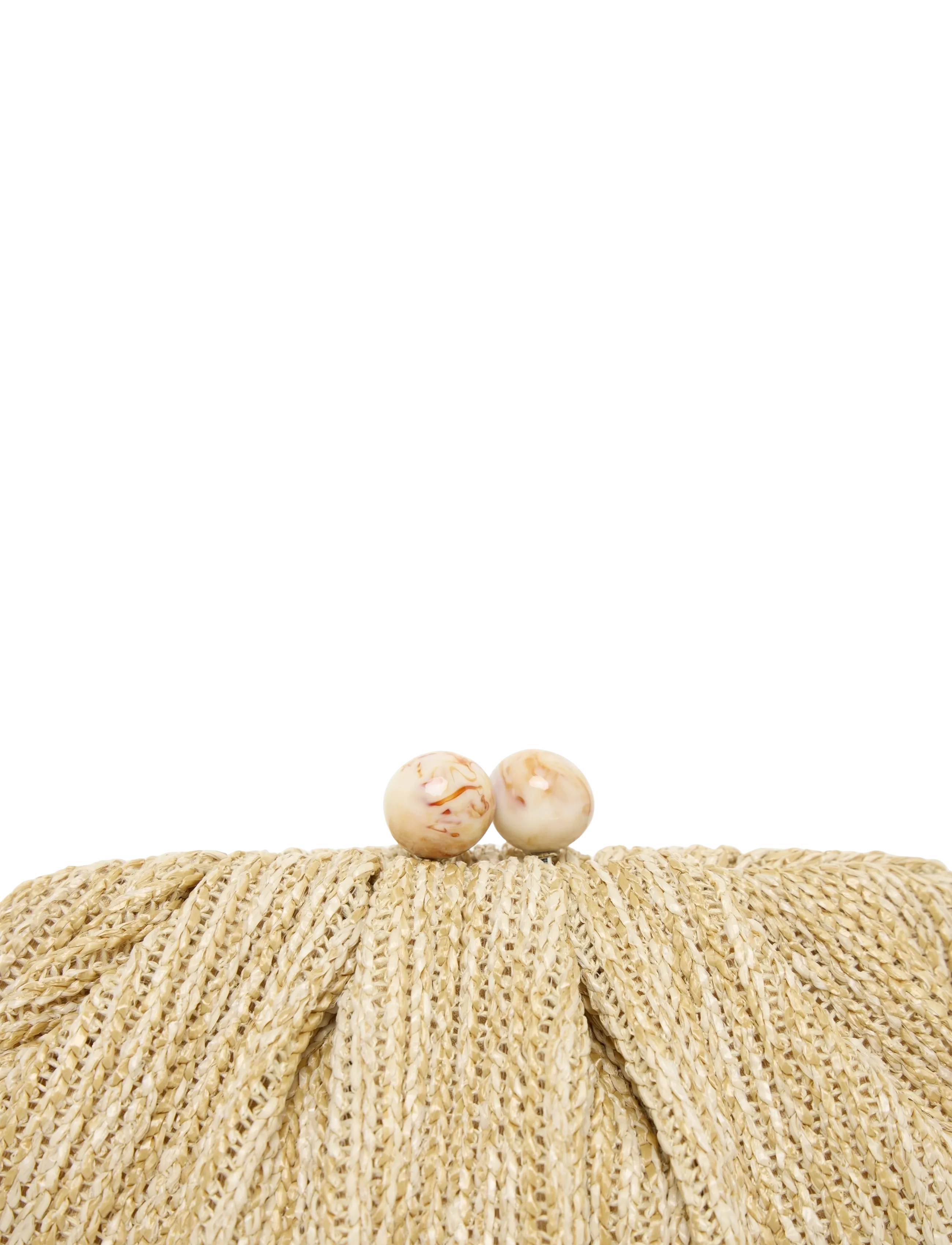 SUI AVA - Saint Tropez Clutch - beige - 3