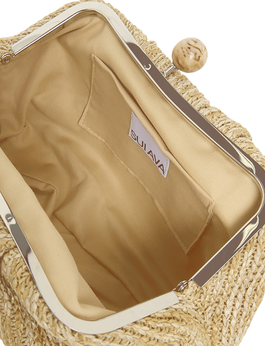 SUI AVA - Saint Tropez Clutch - fyrir sérstaka viðburði - beige - 4