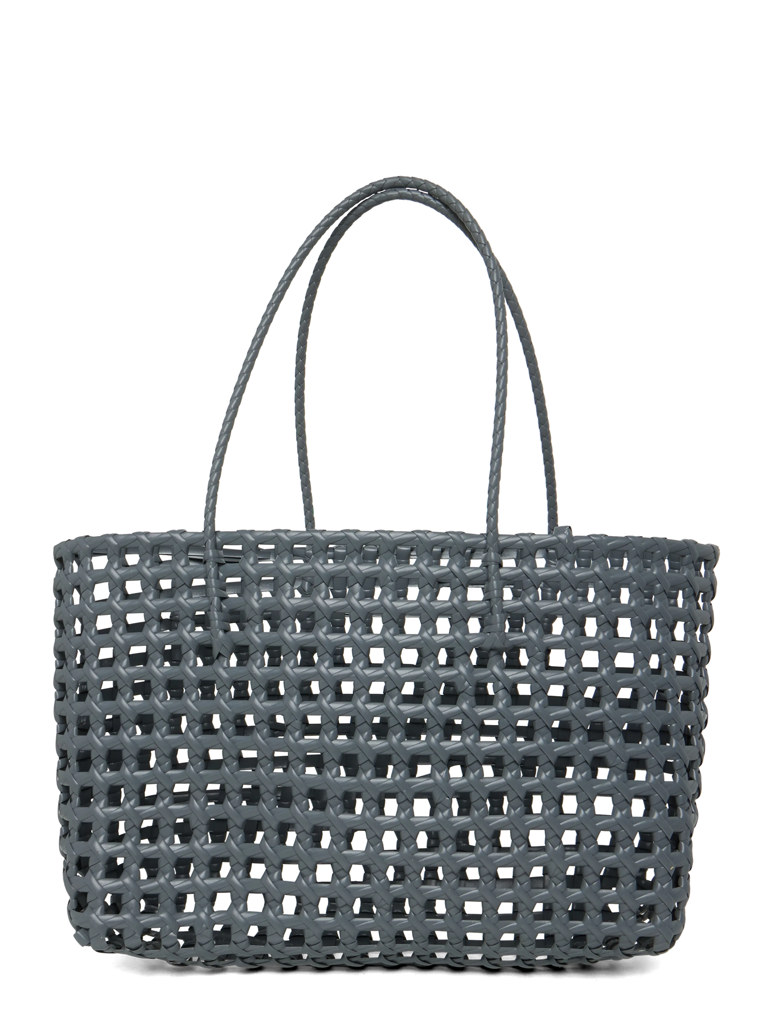 SUI AVA Kaya Woven Tote Big - Bags - GREY / grey