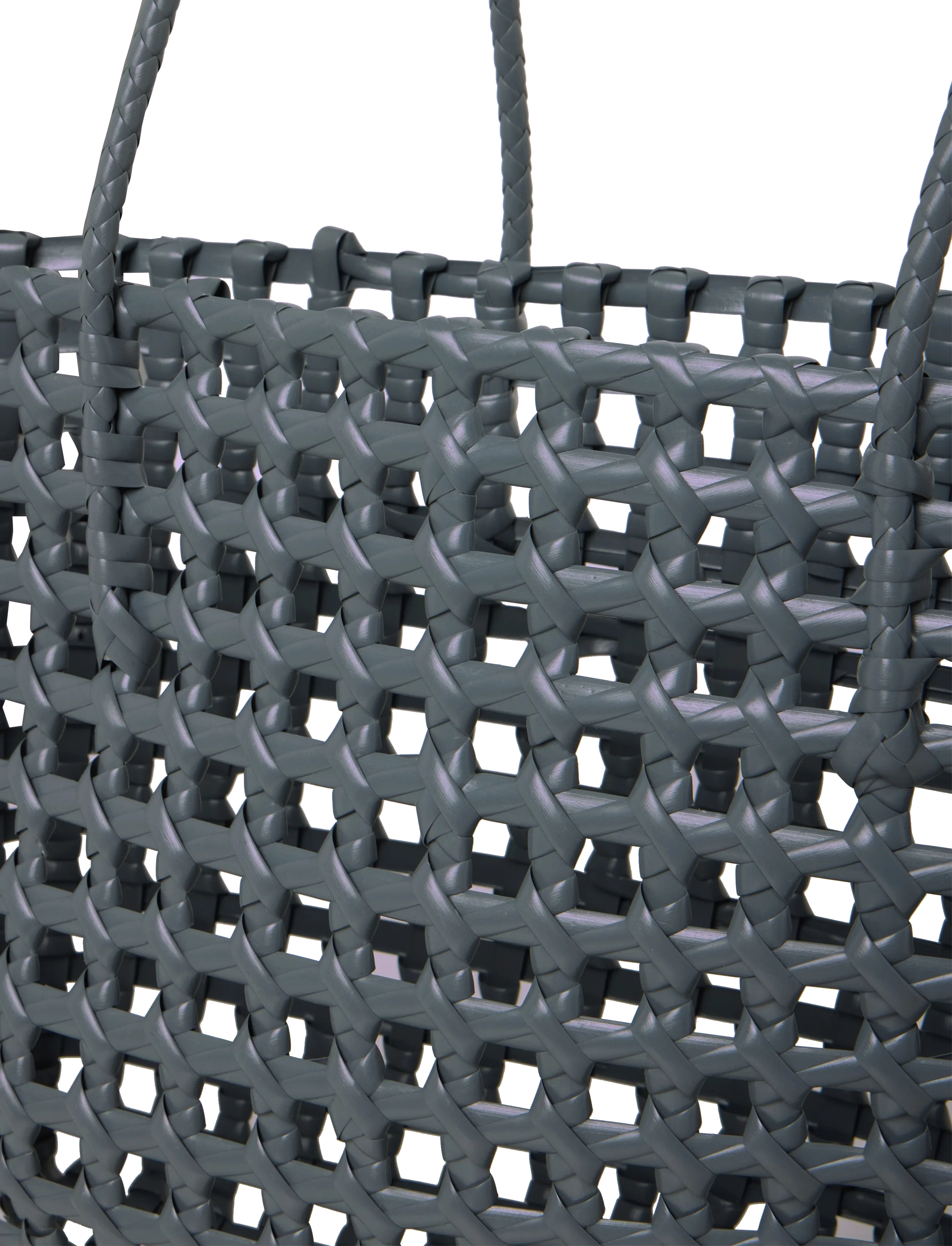 SUI AVA - Kaya Woven Tote Big - tote bags - grey - 2