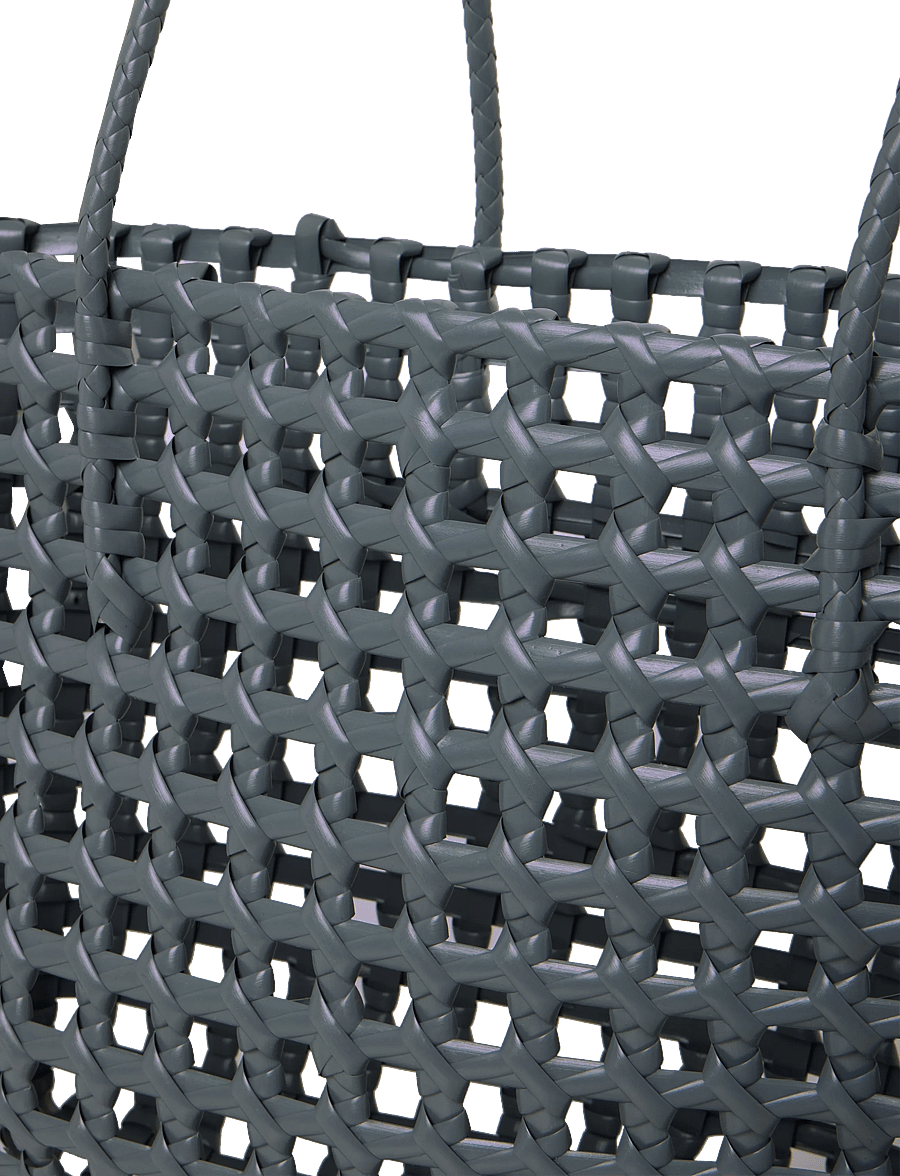 SUI AVA - Kaya Woven Tote Big - tote bags - grey - 2