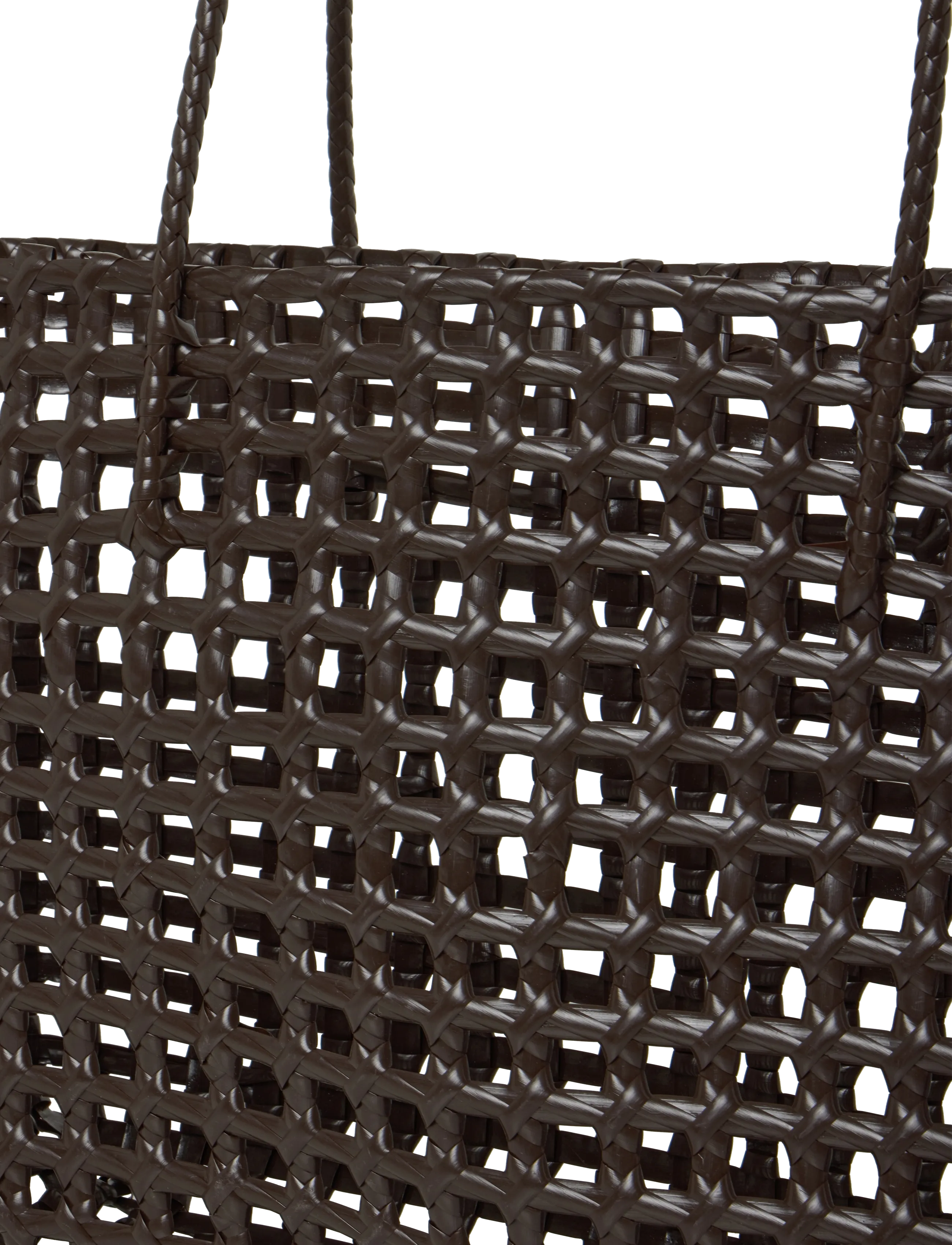 SUI AVA - Kaya Woven Tote Big - tote bags - brown - 2