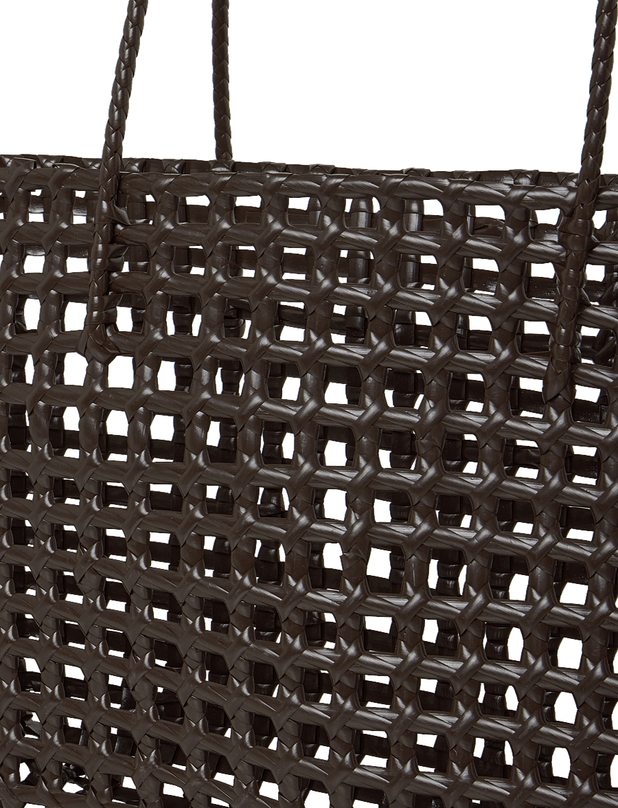 SUI AVA - Kaya Woven Tote Big - tote bags - brown - 2