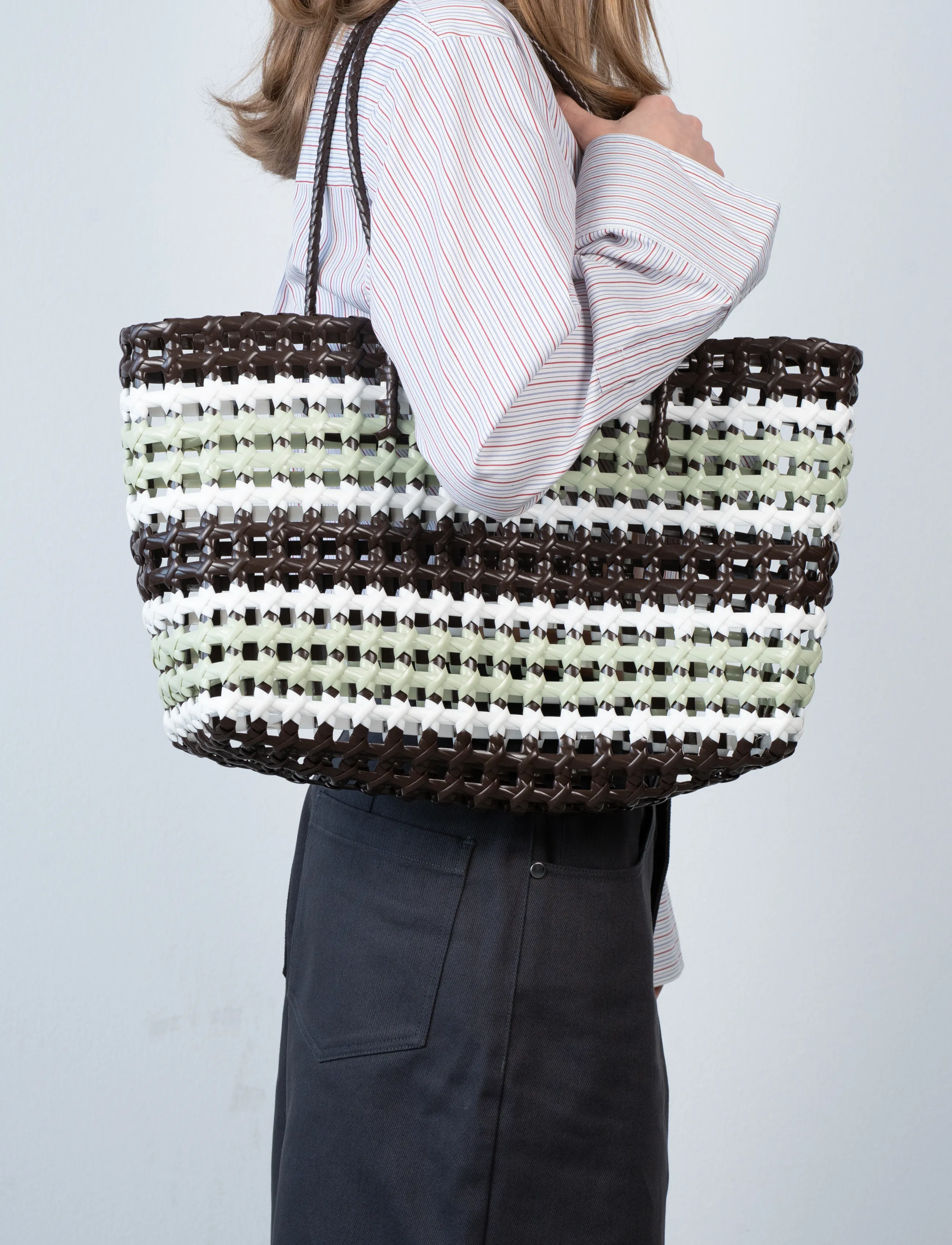 Kaya Woven Tote Big