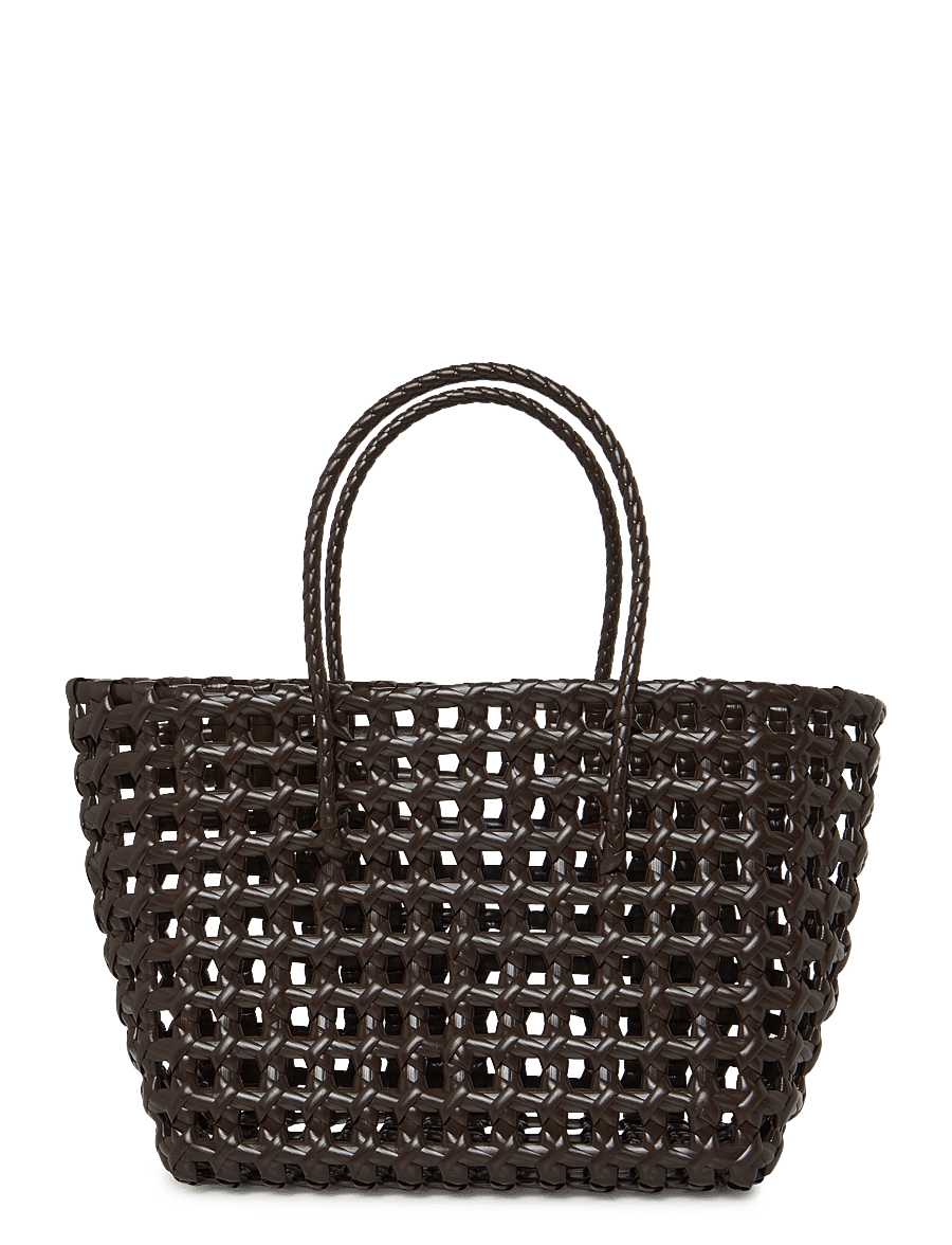 SUI AVA - Kaya Woven Tote Small - tote bags - brown - 1