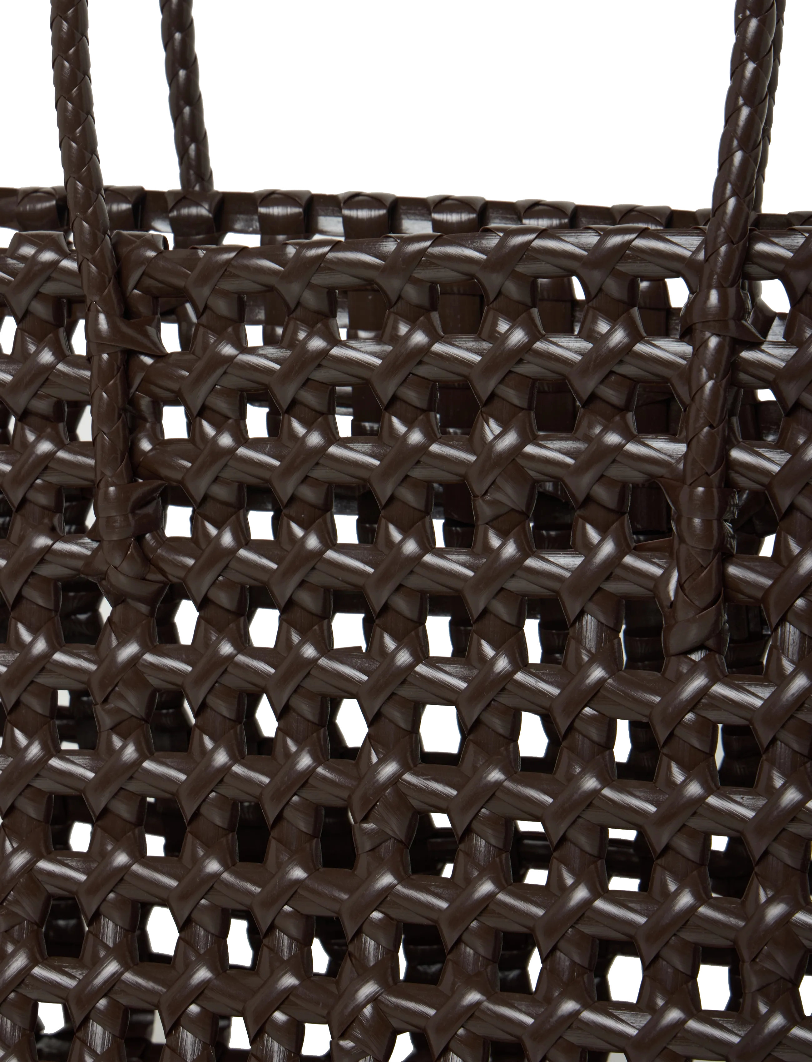 SUI AVA - Kaya Woven Tote Small - tote bags - brown - 2