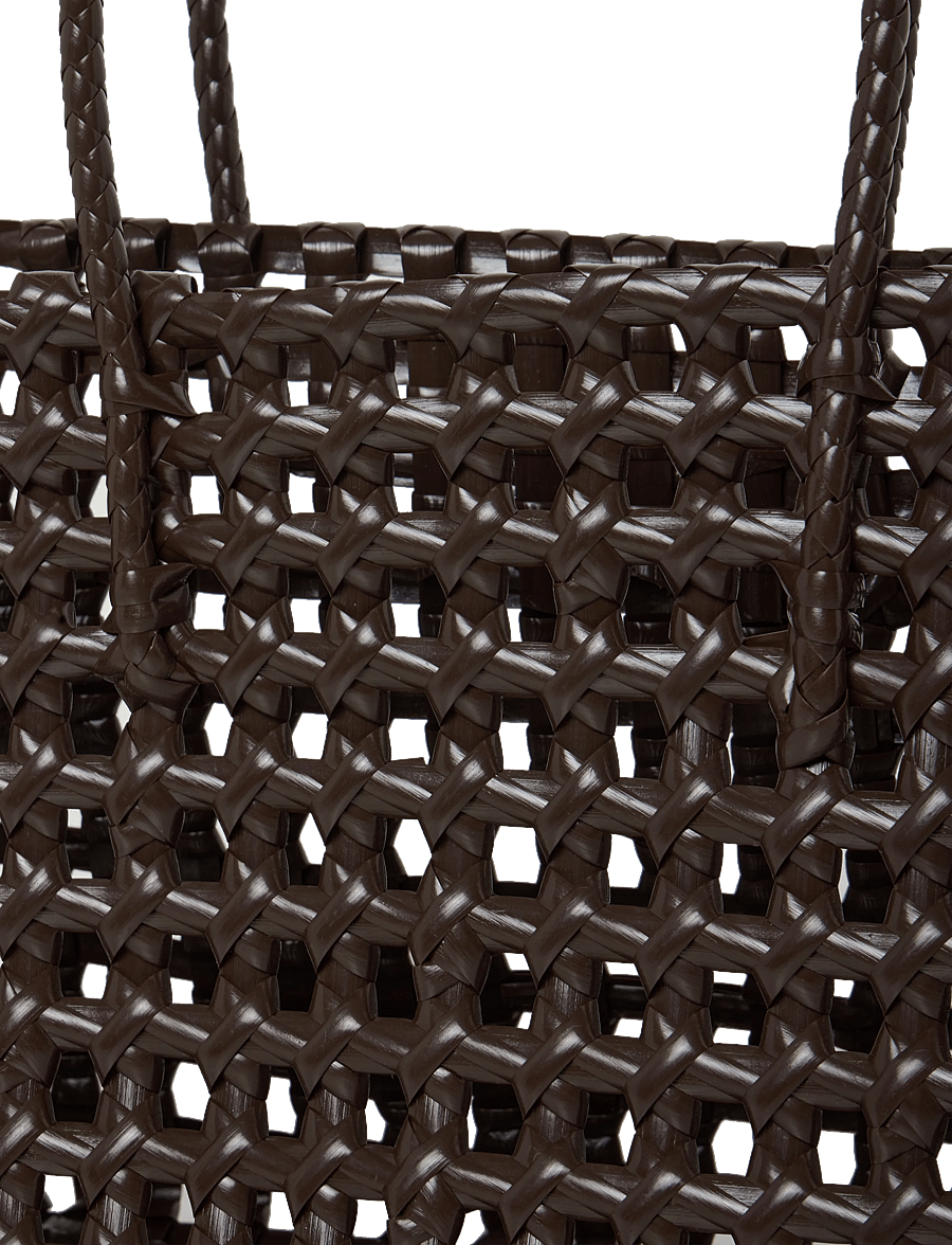 SUI AVA - Kaya Woven Tote Small - tote bags - brown - 2