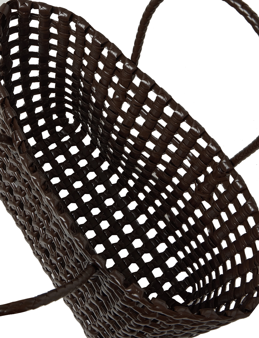 SUI AVA - Kaya Woven Tote Small - tote bags - brown - 3