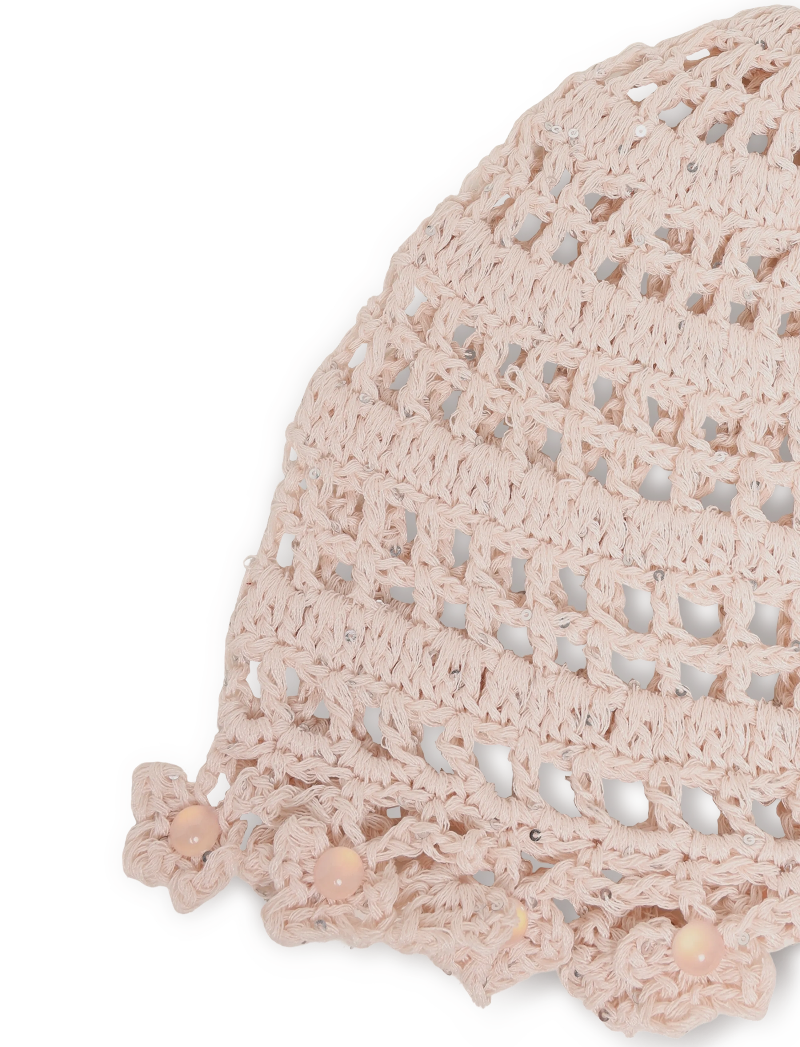SUI AVA - Crochet Flower Hat - hatte - beige - 2