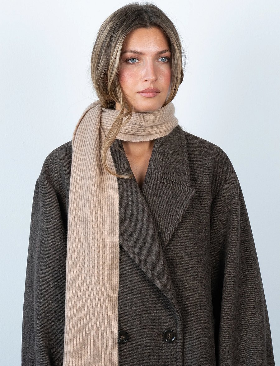 SUI AVA - Cashmere Scarf - kashmir - camel - 0