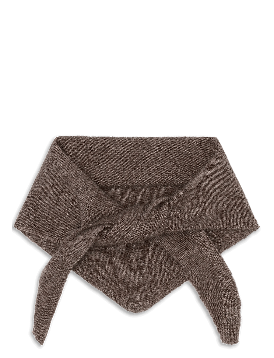 SUI AVA - Big Triangle Scarf - halsdukar - brown - 1