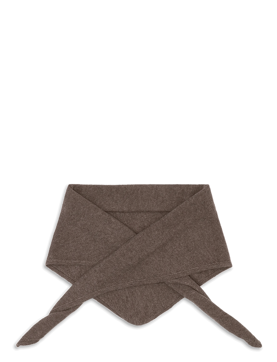 SUI AVA - Small Triangle Scarf - halsdukar - brown - 1