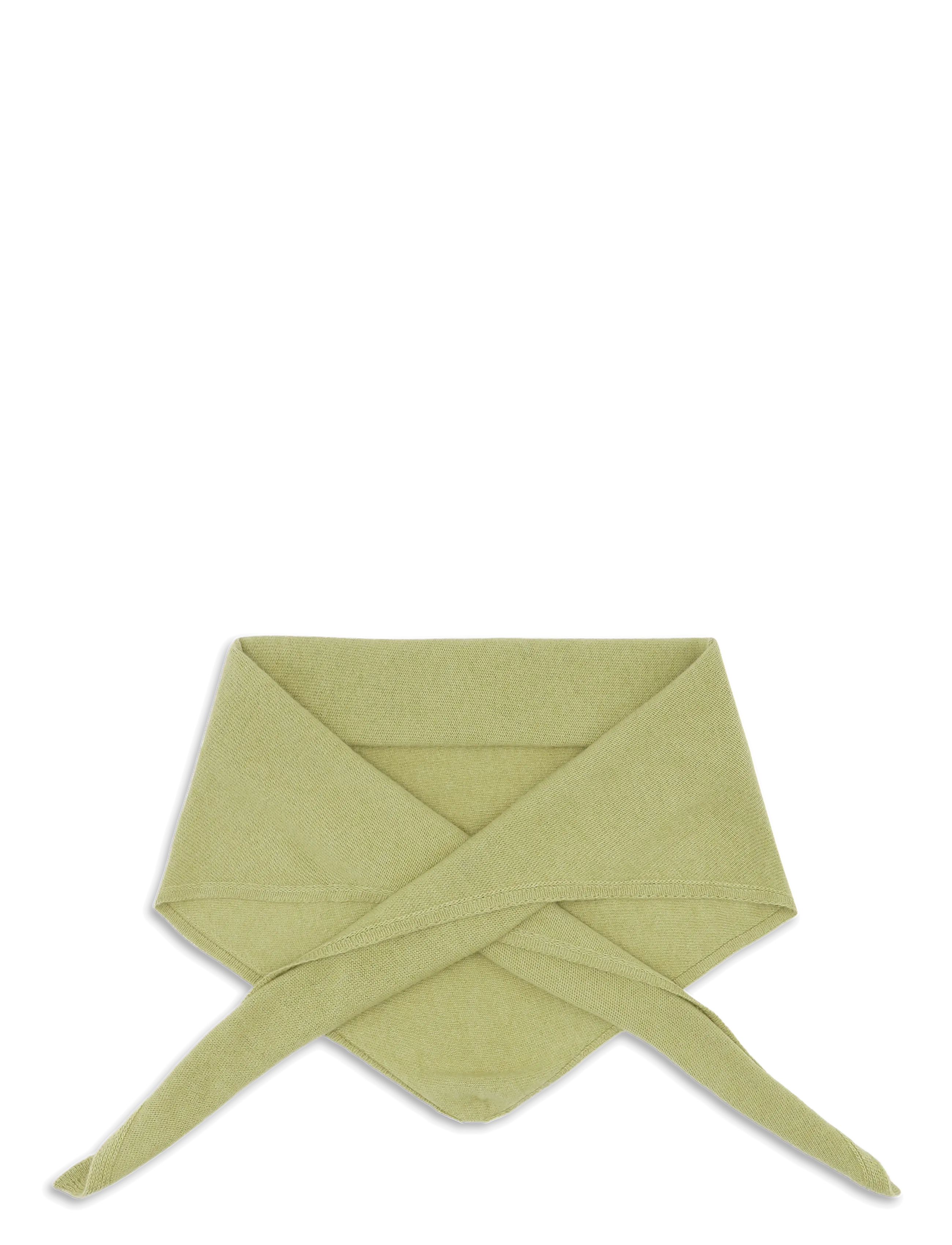 SUI AVA Small Triangle Scarf - Halswärmer - GREEN / green