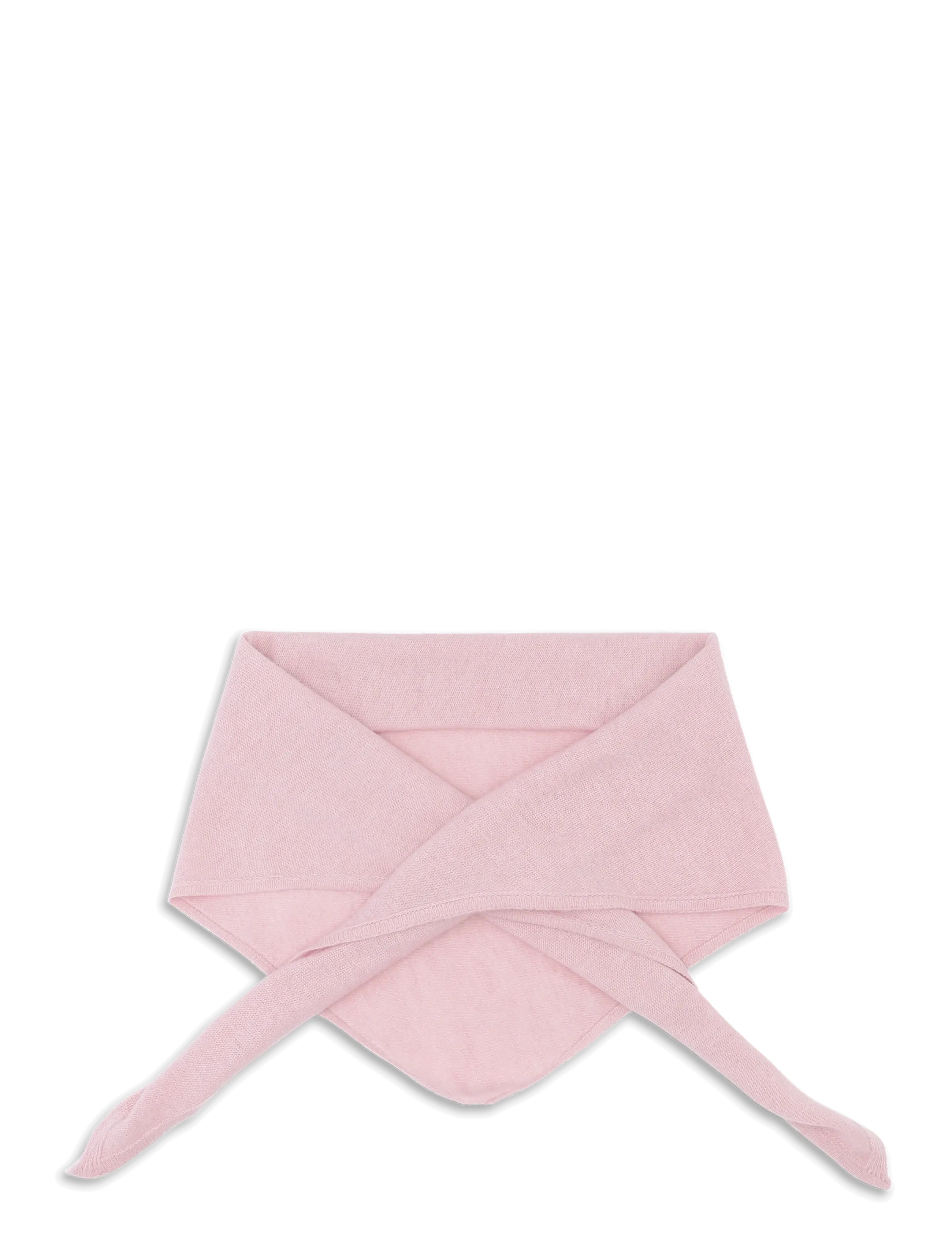 SUI AVA Small Triangle Scarf - Halsdukar - PINK / pink/rose