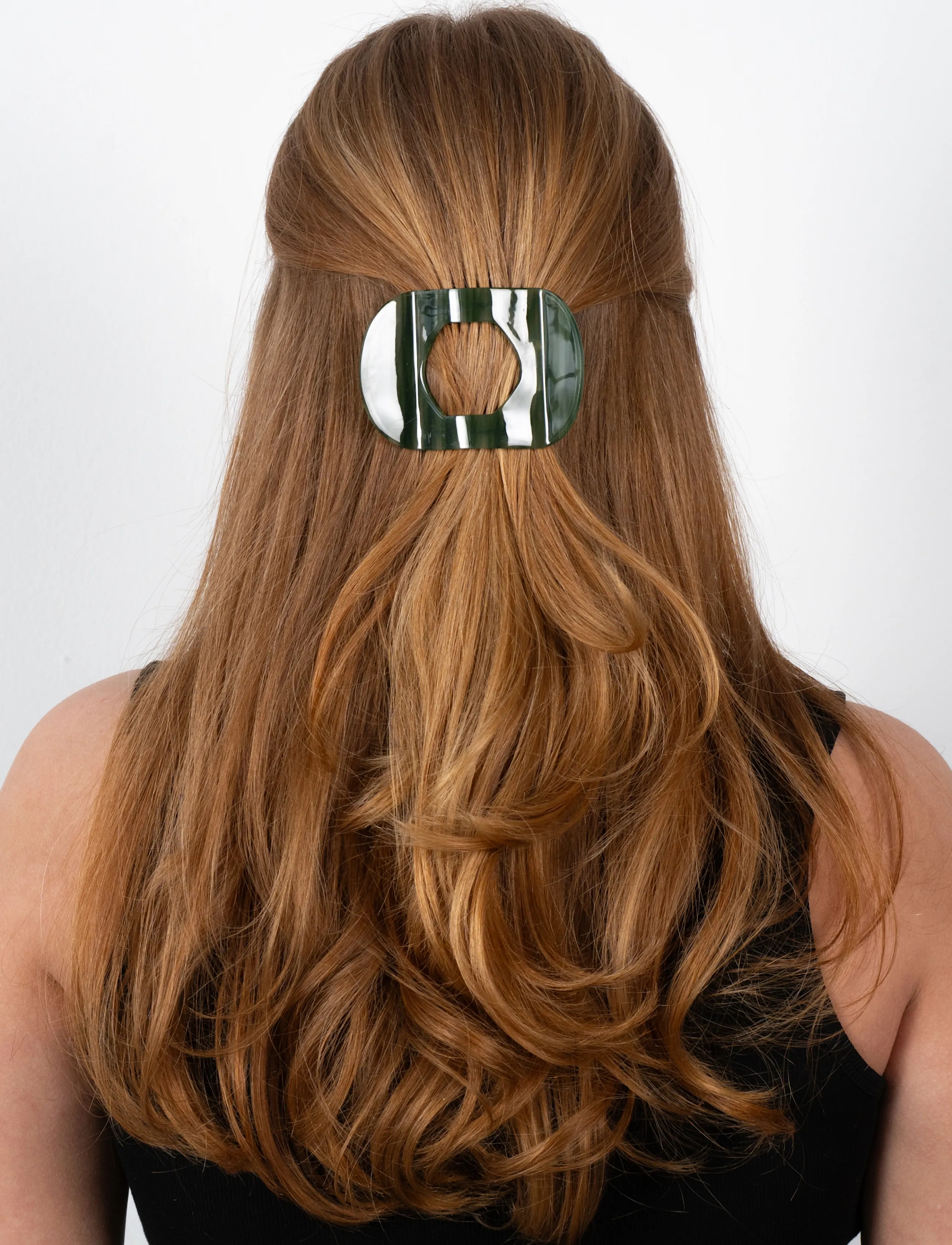 SUI AVA Ashley Clip, BIG, Hair Accessories, Grün - Claws, Beauty