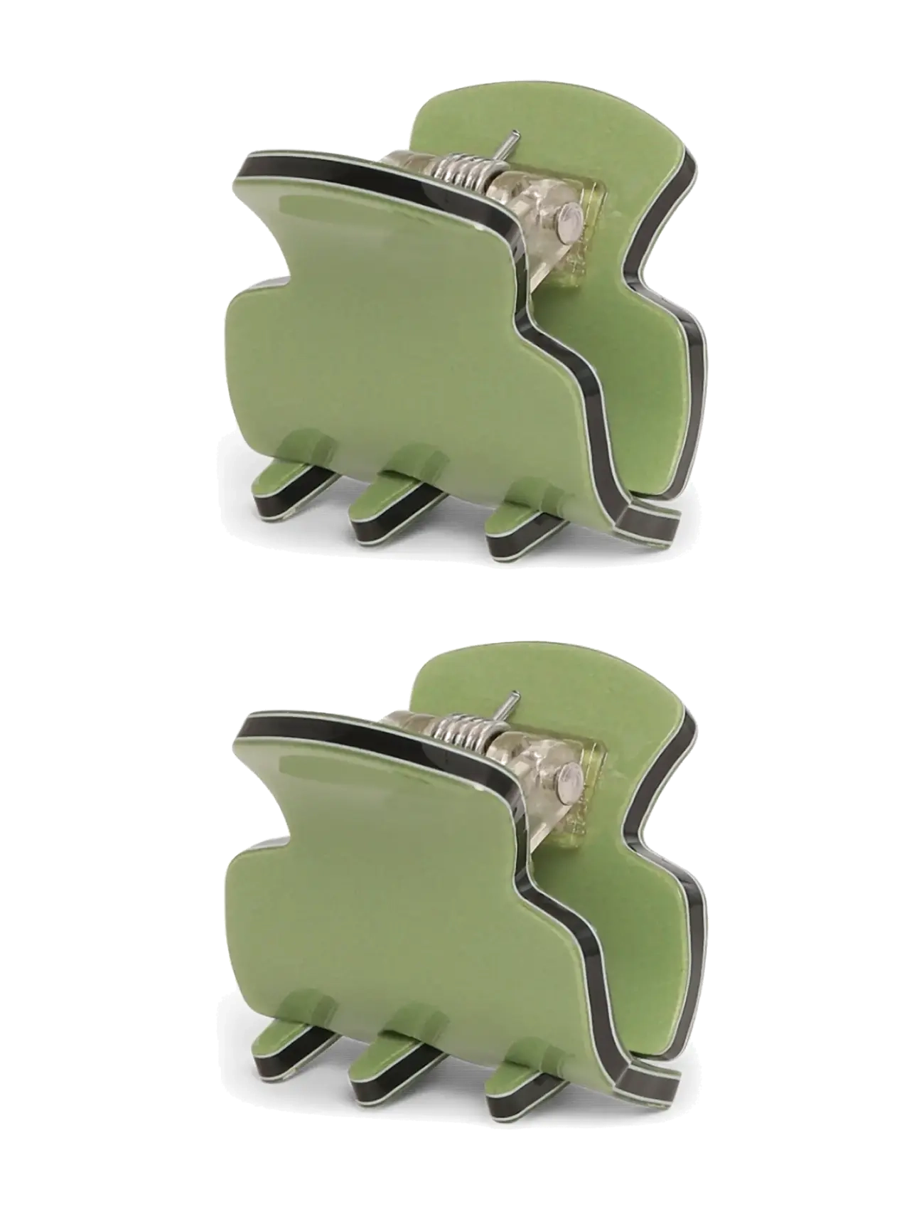 SUI AVA Molly Tiny // 2 Pcs, PCS, Hair Accessories, Grün - Clip, Beauty