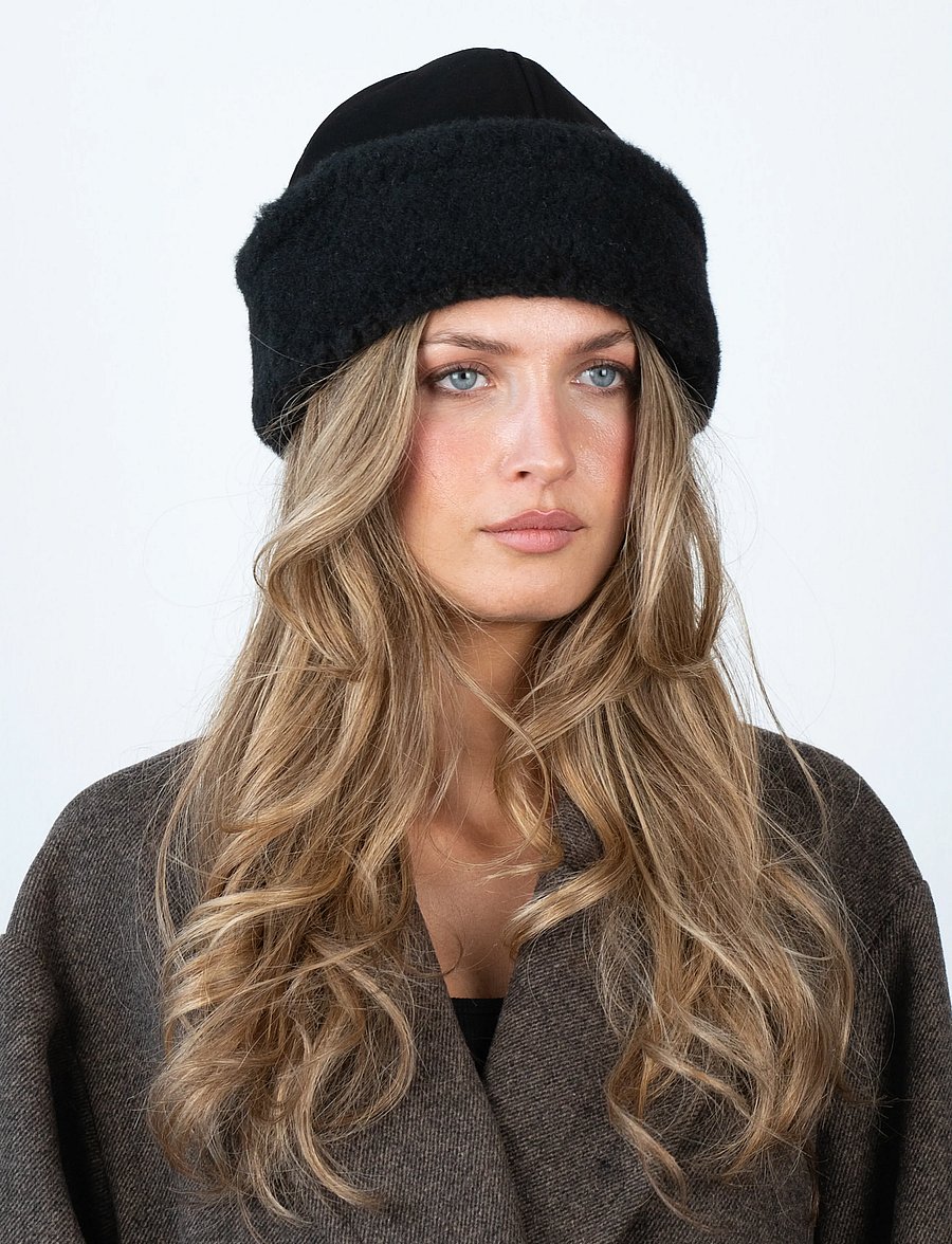 SUI AVA - Jen Harka Hat - beanies - black - 0
