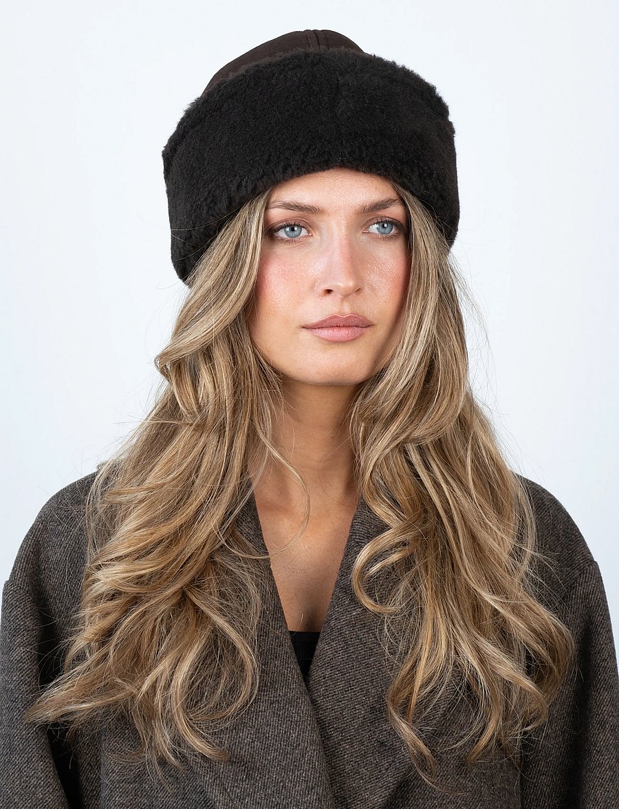 SUI AVA - Jen Harka Hat - mütsid - brown - 0