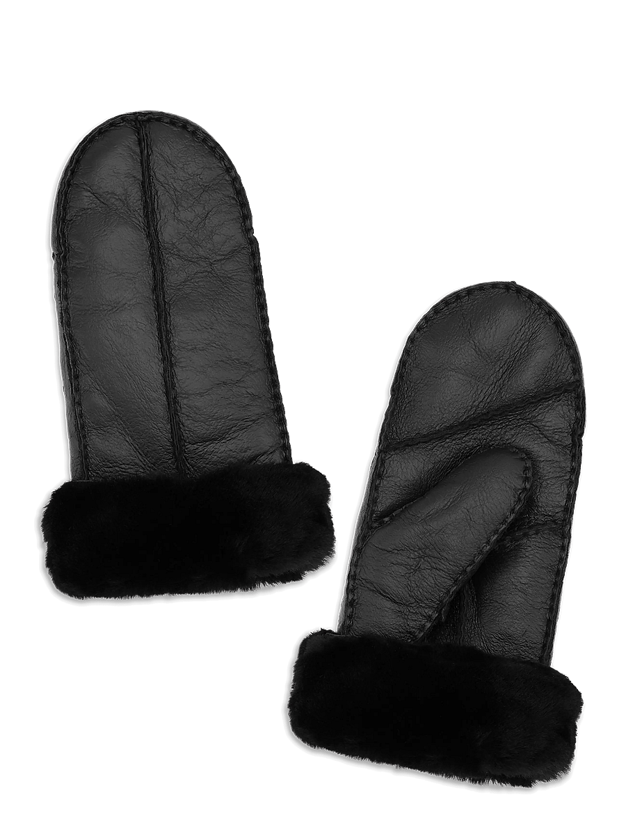 SUI AVA - Jen Mittens - læderhandsker - black - 0