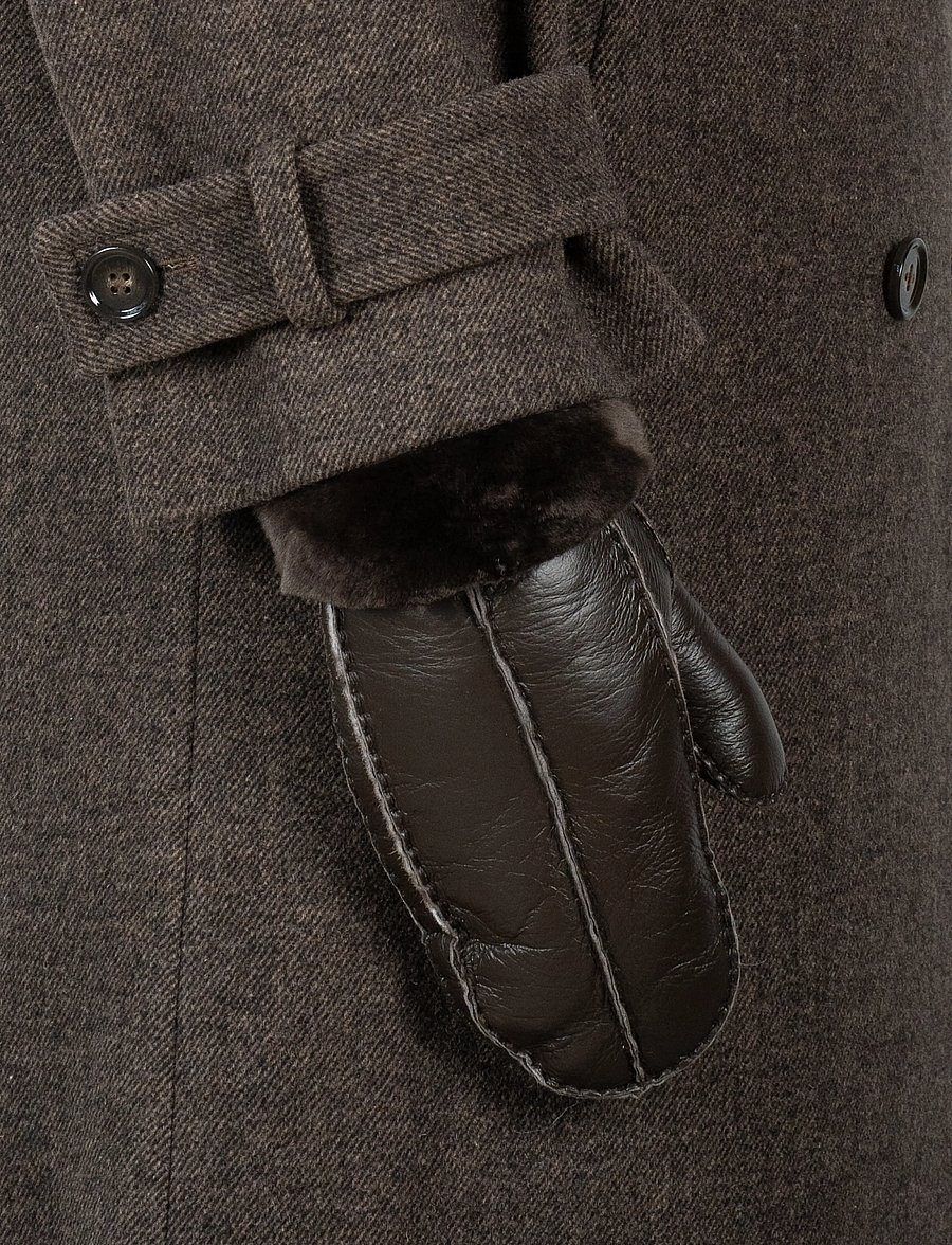 SUI AVA - Jen Mittens - læderhandsker - brown - 1