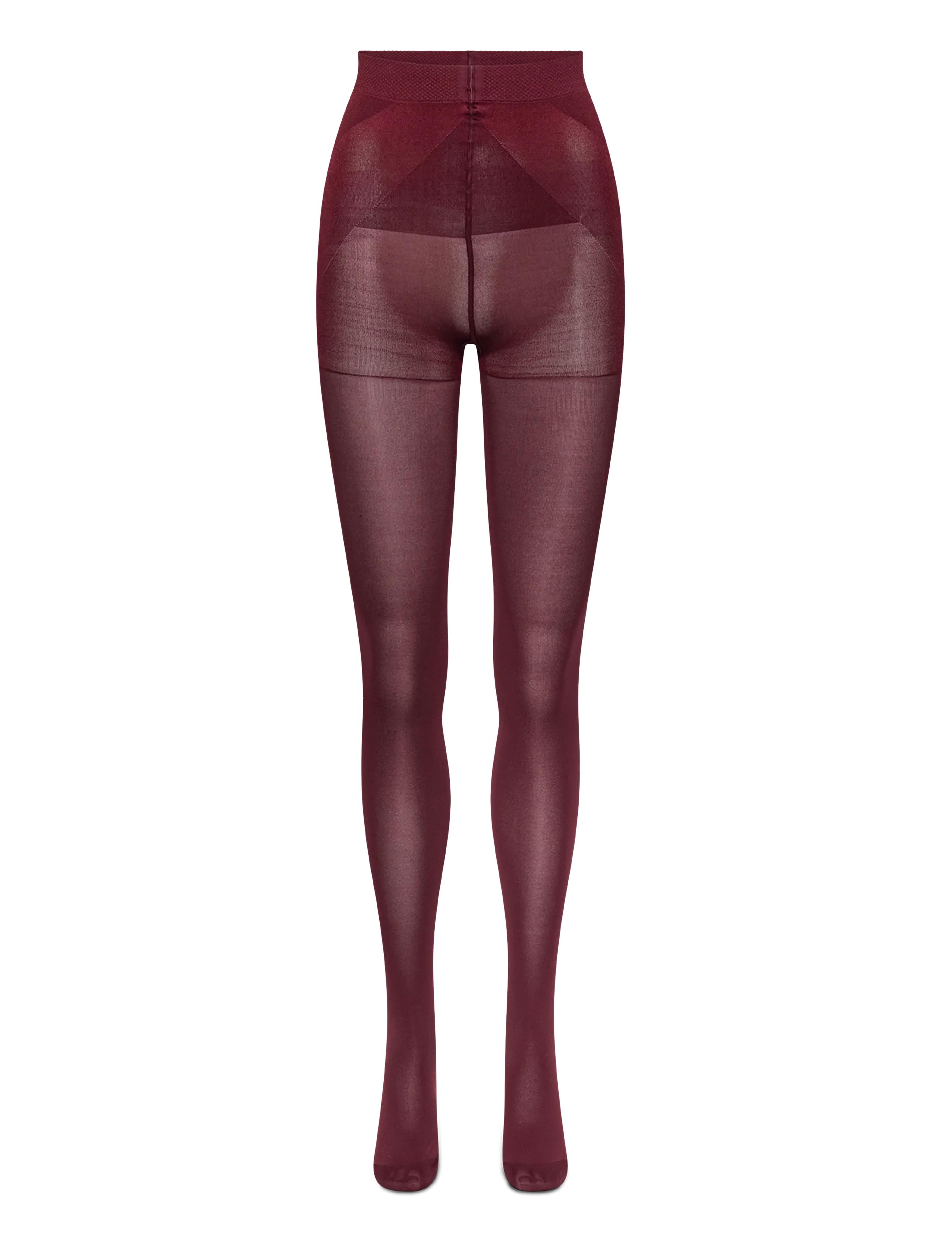 SUI AVA Durable Tights // 40D - Lingerie - BURGUNDY / burgundy