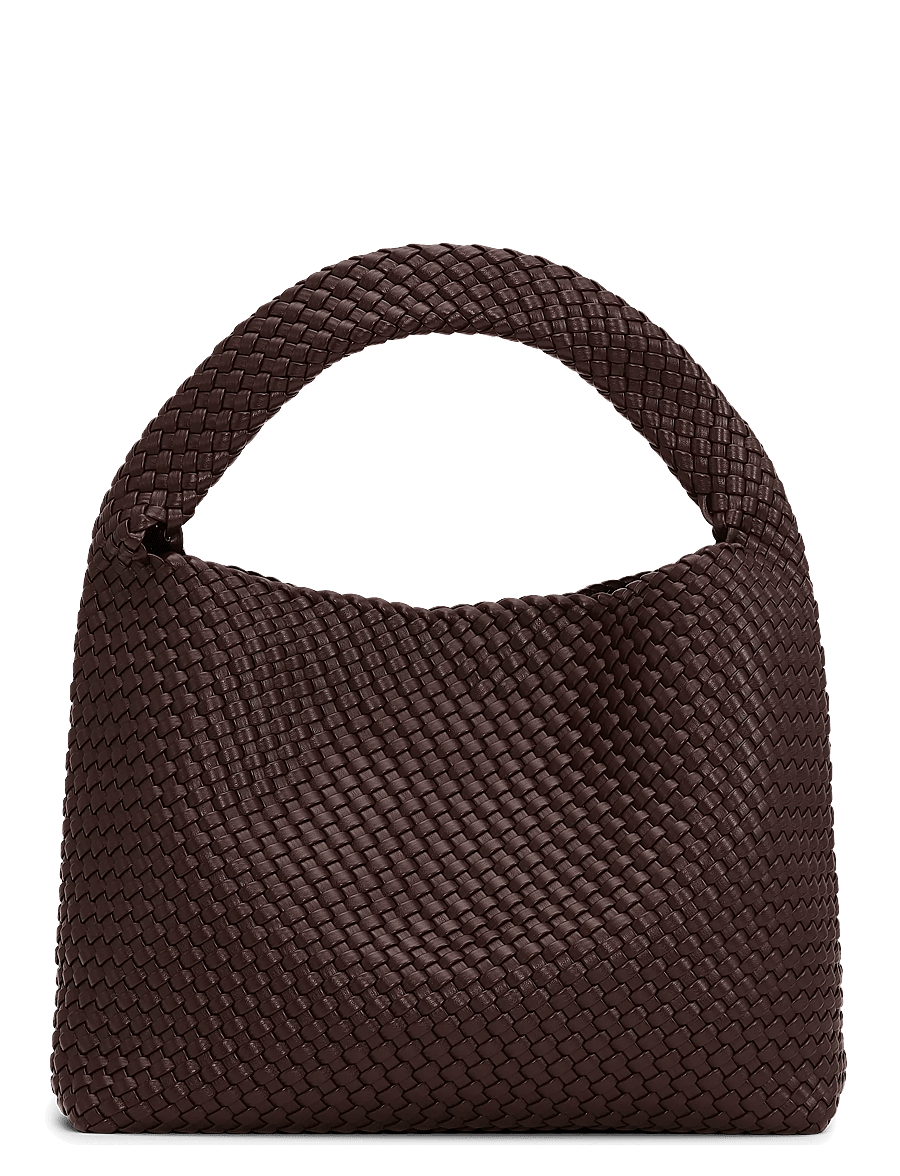 SUI AVA - Woven Daily Shopper + Pouch - brown - 1