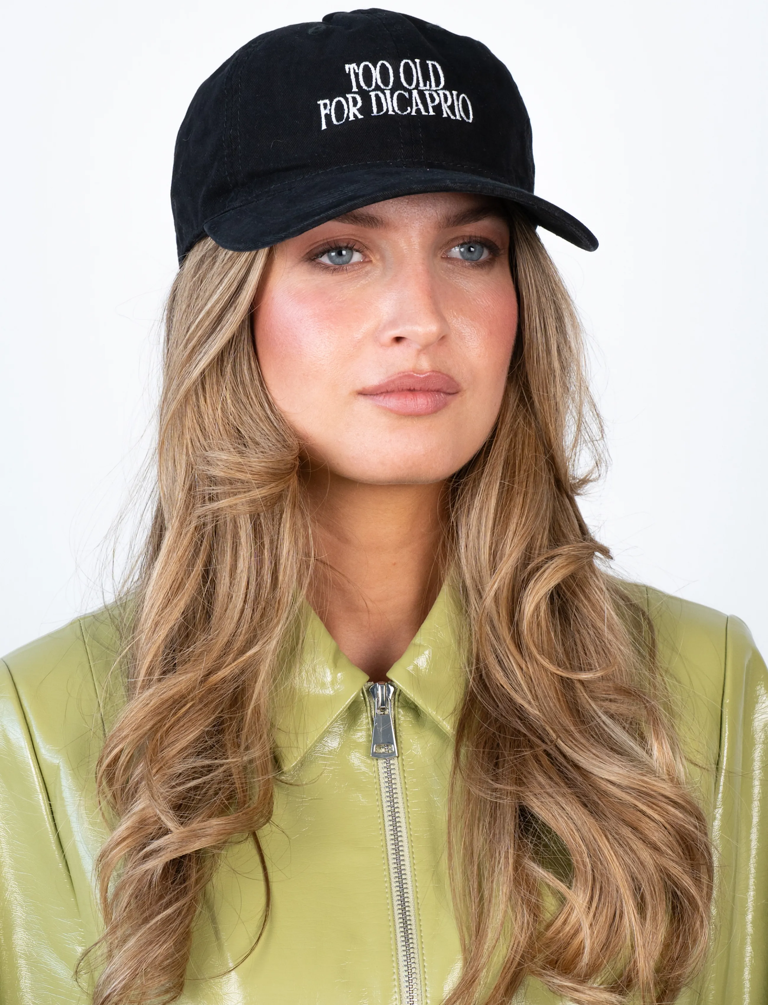 SUI AVA Too Old For Dicaprio Cap, Kvinder, Broderet Baseball Kasket, Sort, Str: ONE SIZE