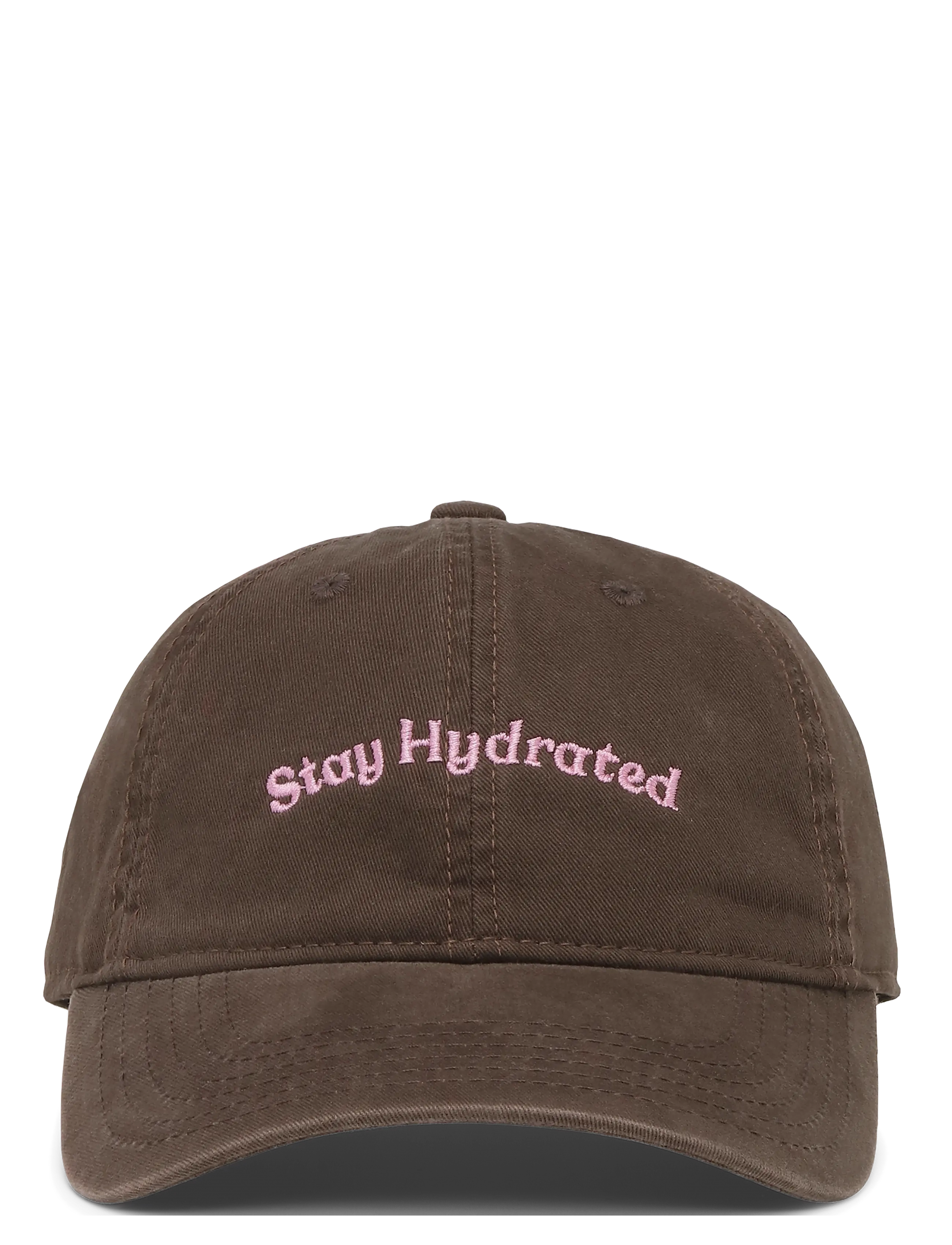SUI AVA Everyday Essential Cap - Peakatted ja mütsid - BROWN // STAY HYDRATED / brown