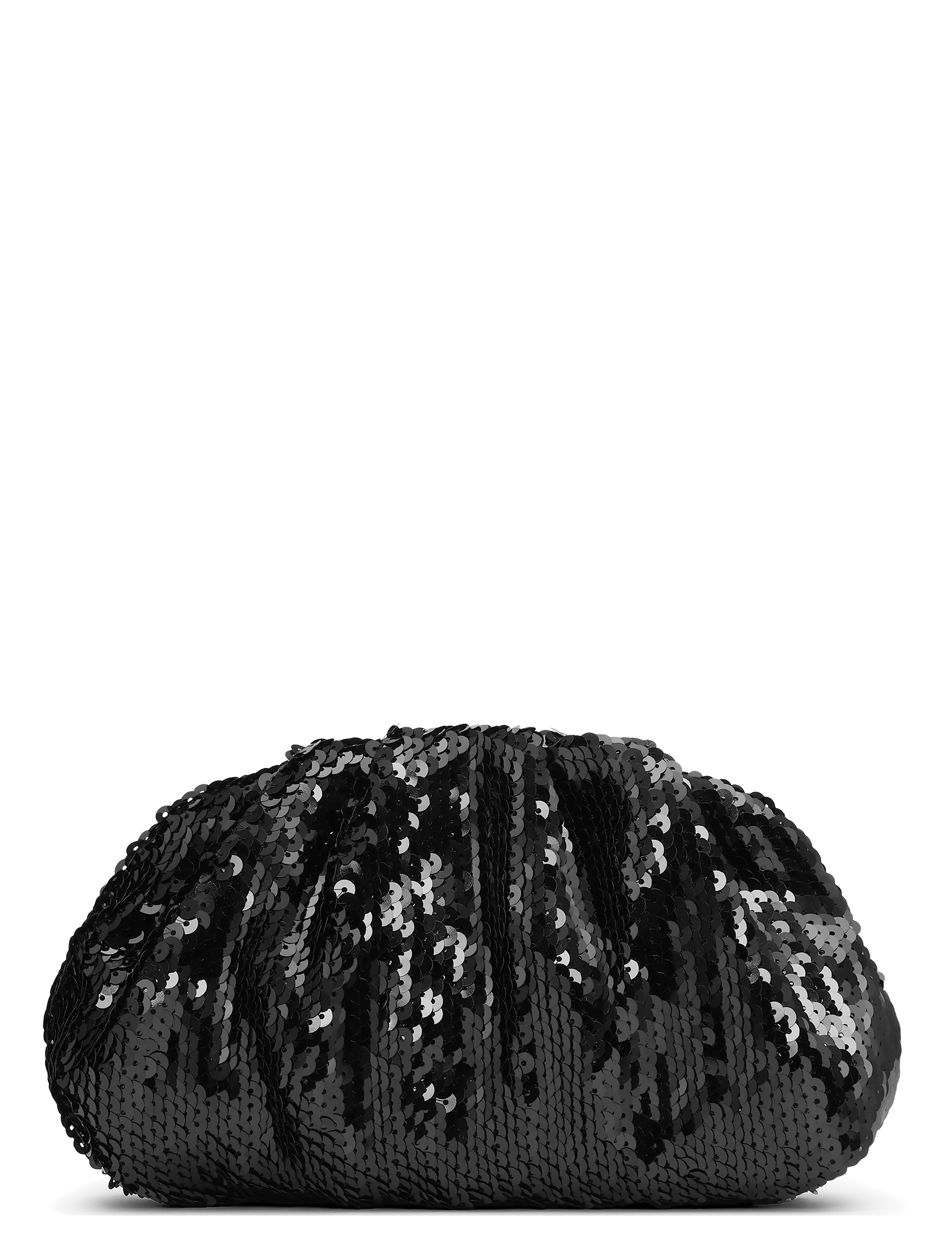 SUI AVA Sequin Clutch Bag - Special Occasions - BLACK / black