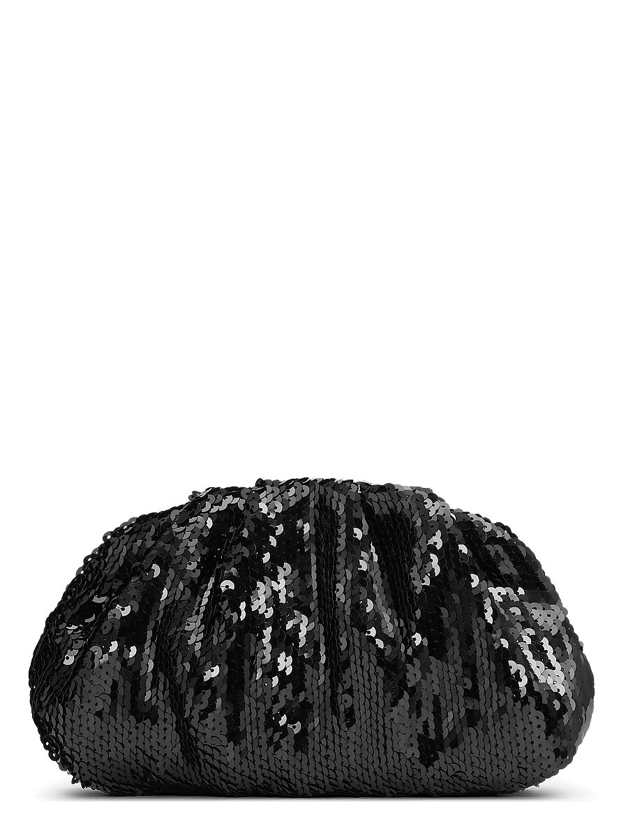 SUI AVA - Sequin Clutch Bag - special occasions - black - 0